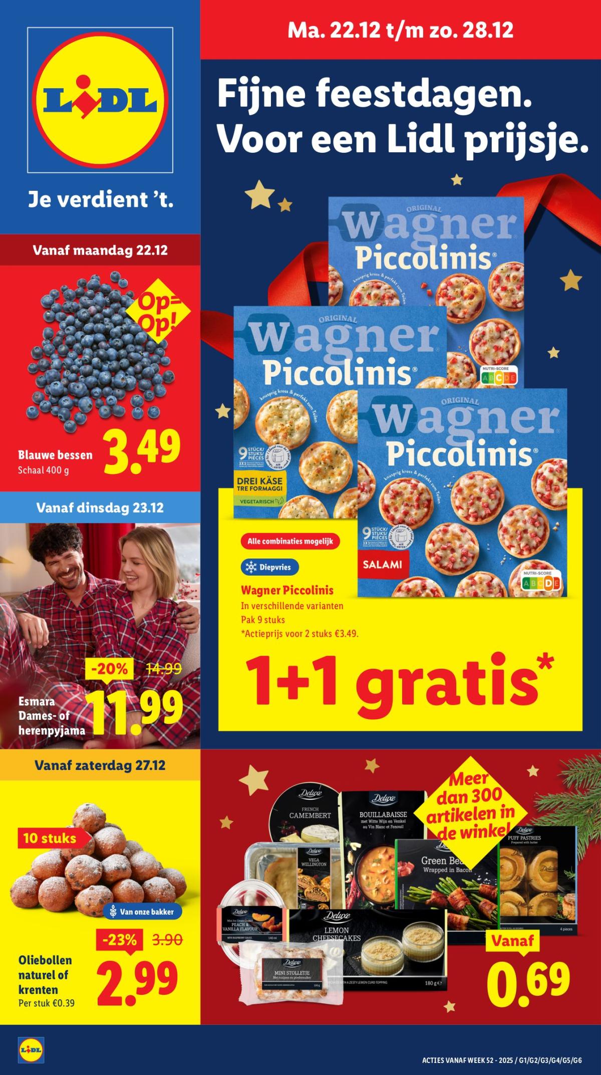 De Lidl folder geldig vanaf 22-12 t/m 28-12