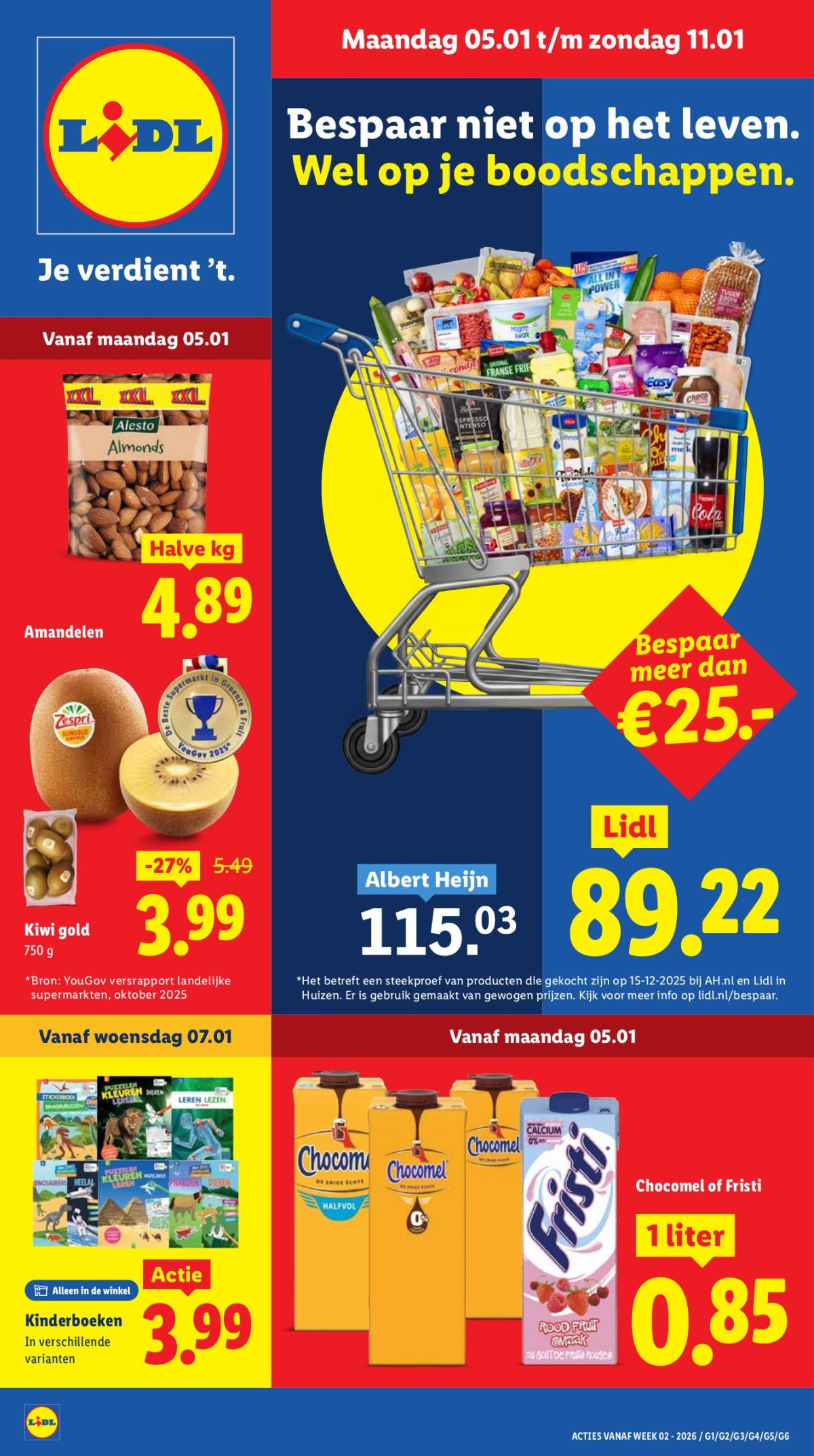 De Lidl folder geldig vanaf 05-01 t/m 11-01
