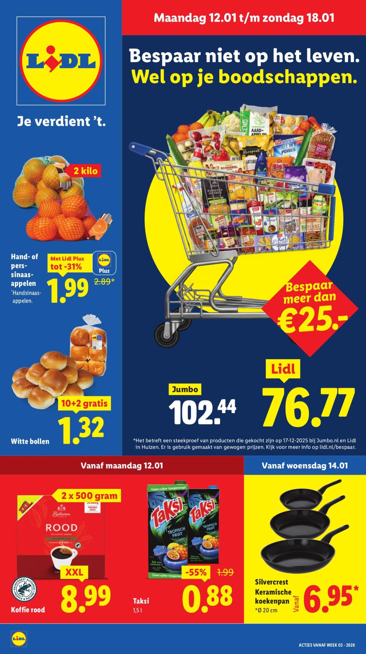 De Lidl folder geldig vanaf 12-01 t/m 18-01