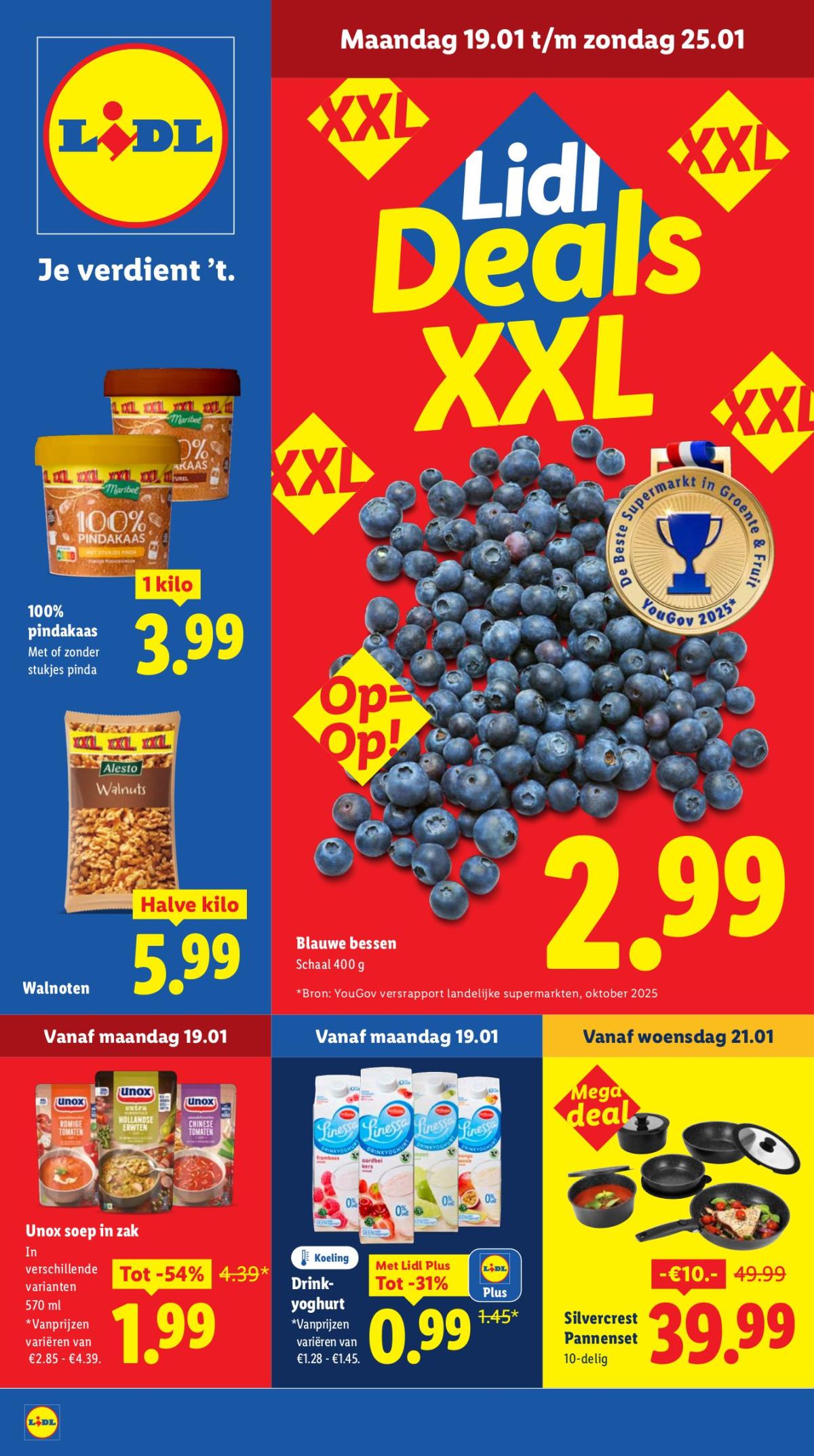 De Lidl folder geldig vanaf 19-01 t/m 25-01