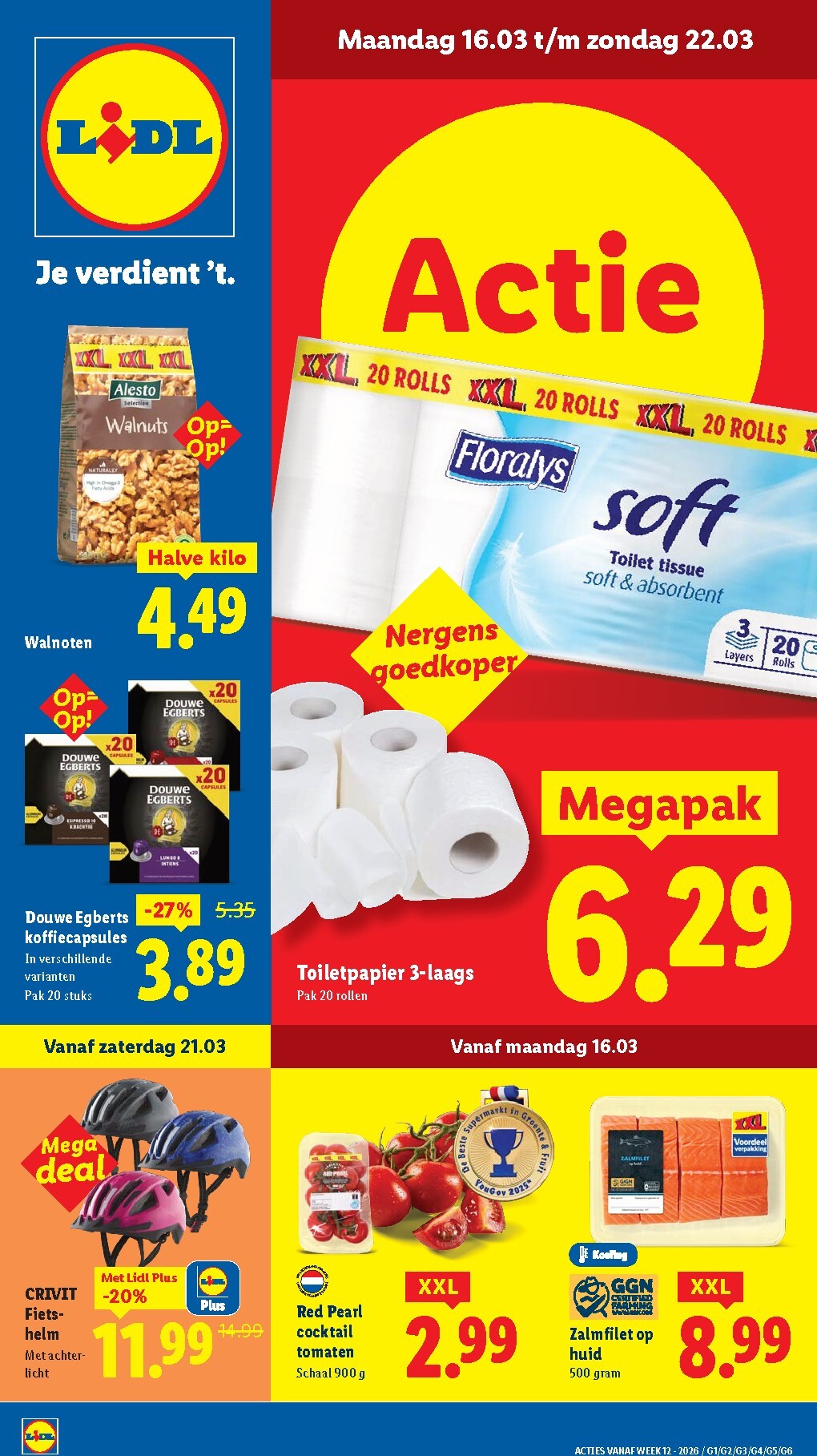 De Lidl folder geldig vanaf 16-03-2026 t/m 22-03-2026