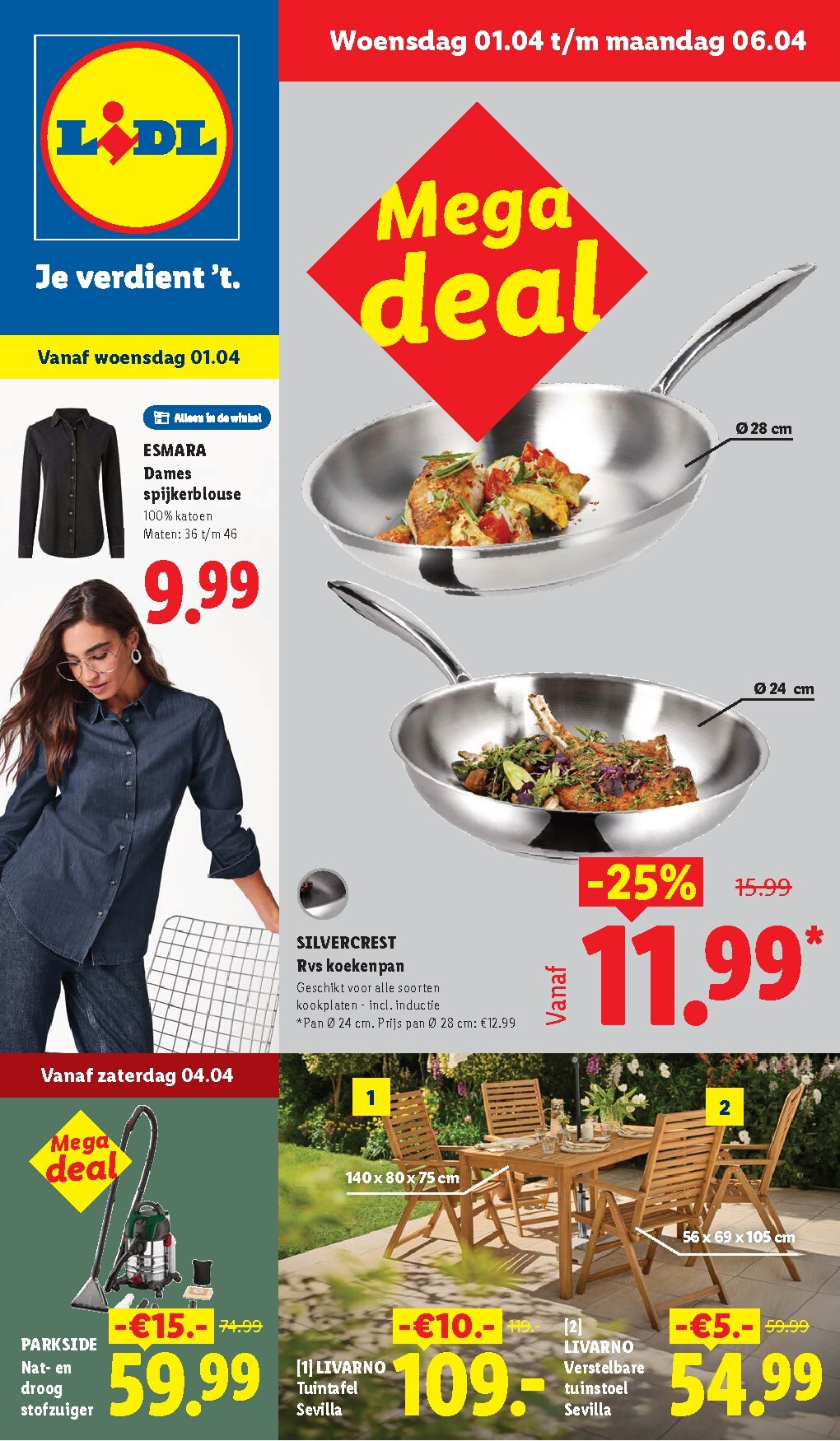 De Lidl - Non Food folder geldig vanaf 01-04-2026 t/m 06-04-2026