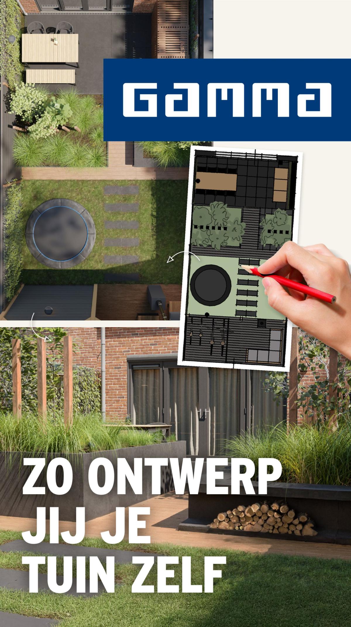 Gamma - Tuinontwerp-magazine folder geldig vanaf 26-06 t/m 31-12