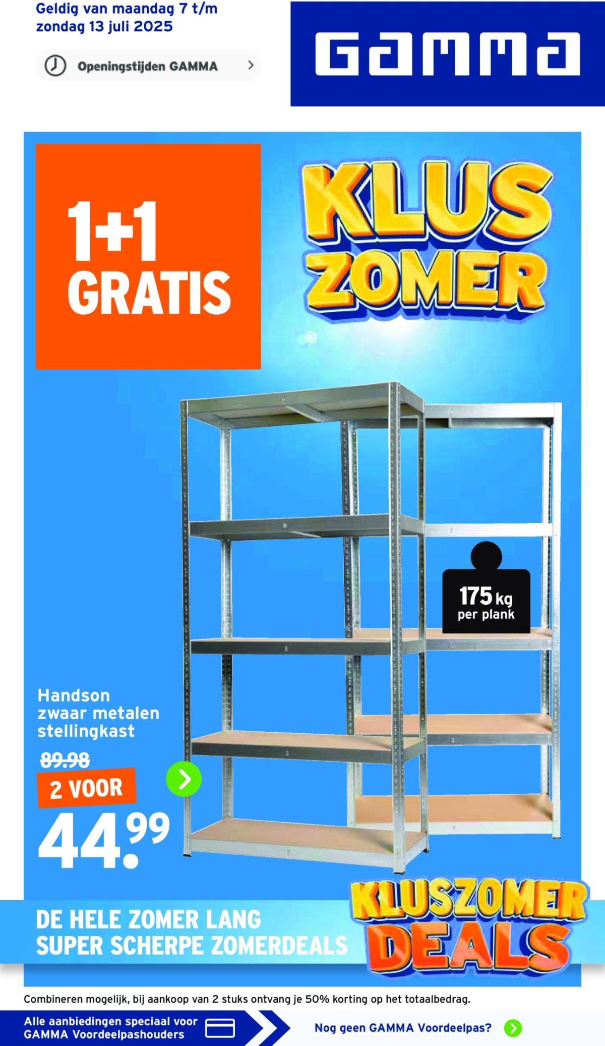 Gamma - Folder folder geldig vanaf 07-07 t/m 13-07