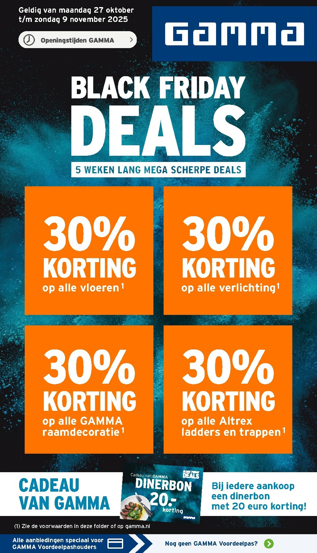 De Gamma folder geldig vanaf 27-10 t/m 09-11