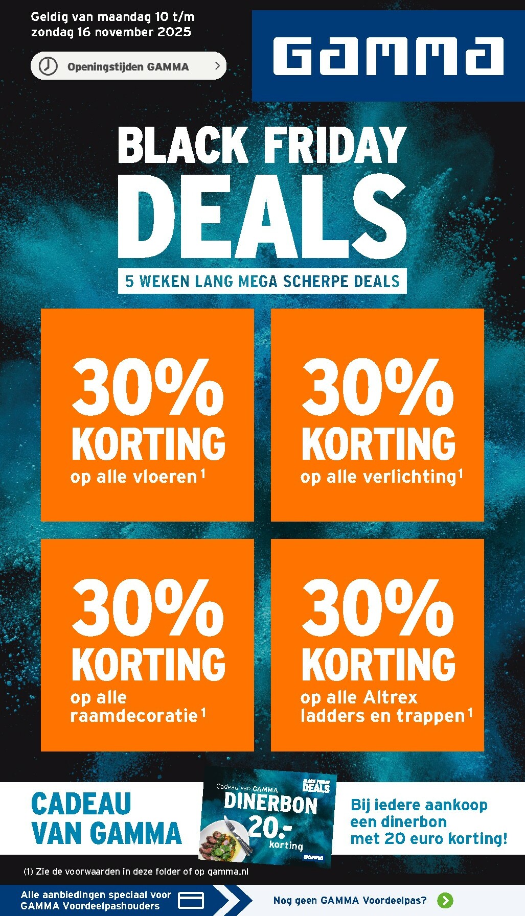 De Gamma folder geldig vanaf 10-11 t/m 16-11