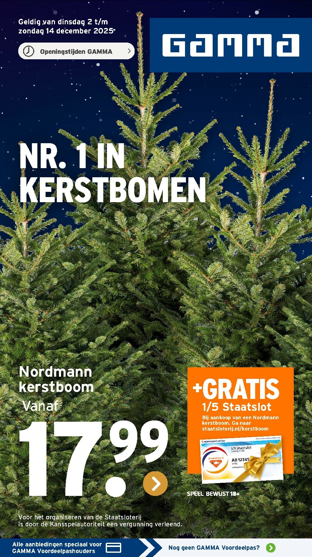De Gamma folder geldig vanaf 02-12 t/m 14-12