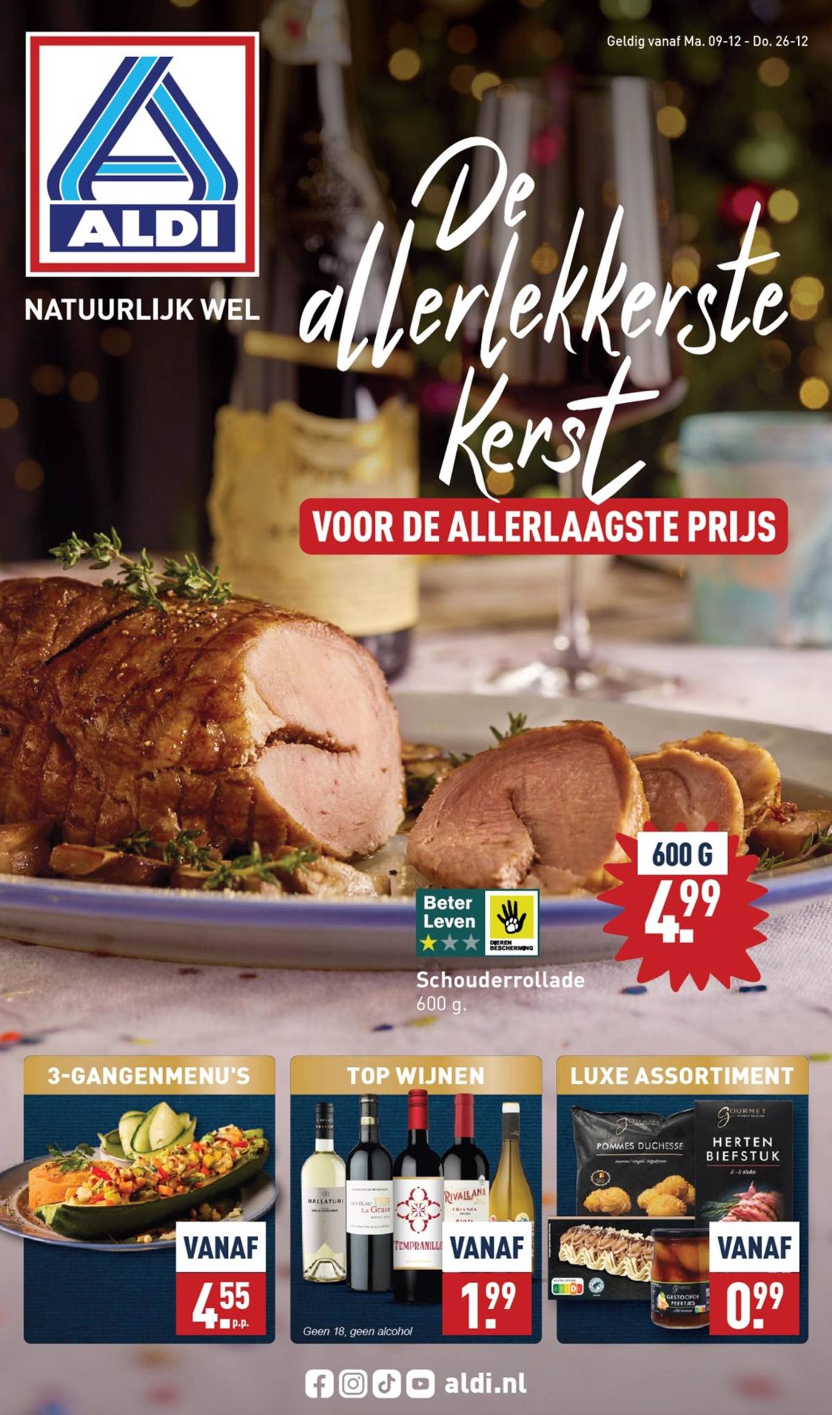 ALDI - Kerstspecial folder geldig vanaf 09-12 t/m 26-12