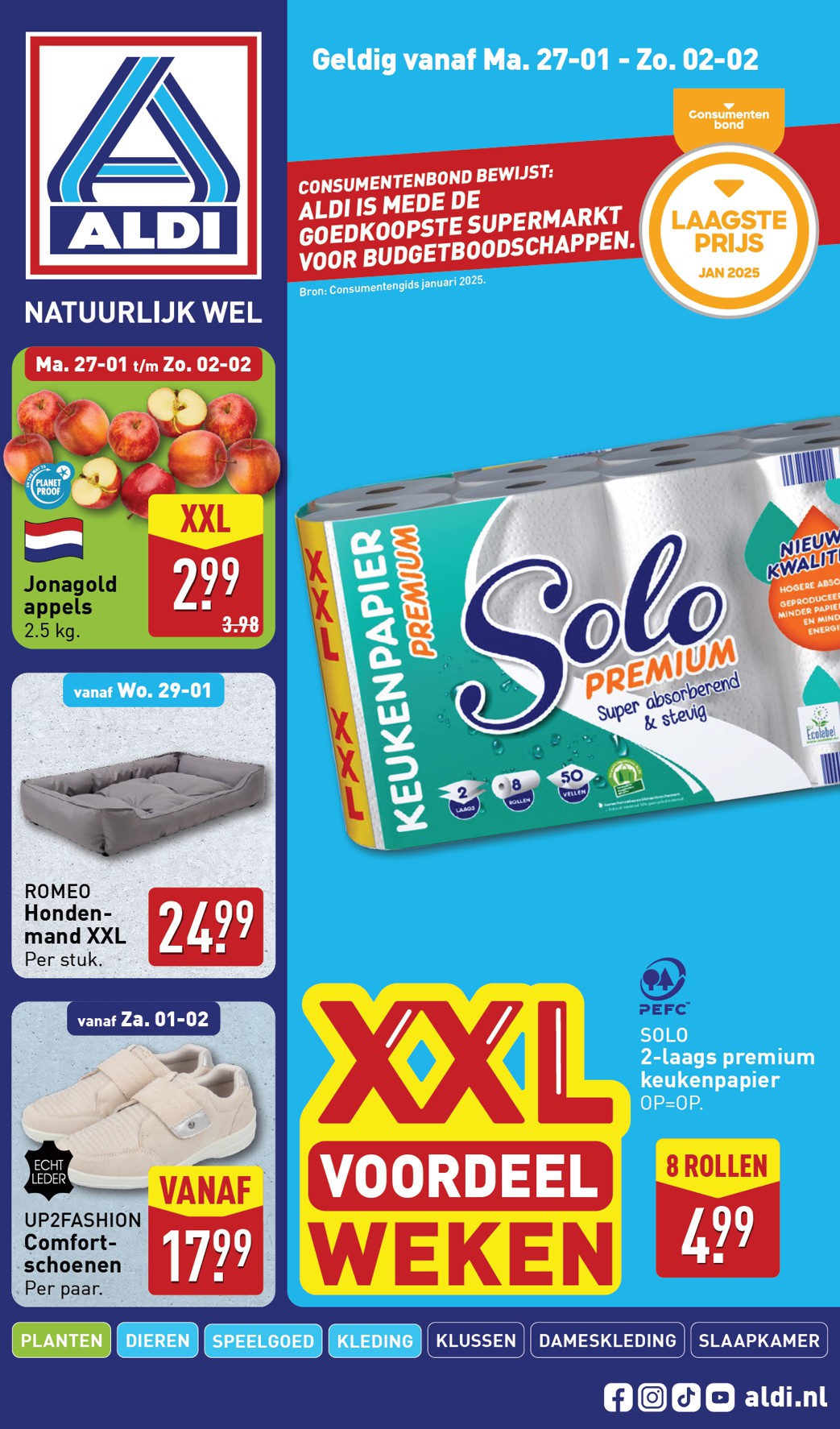 ALDI folder geldig vanaf 27-01 t/m 02-02