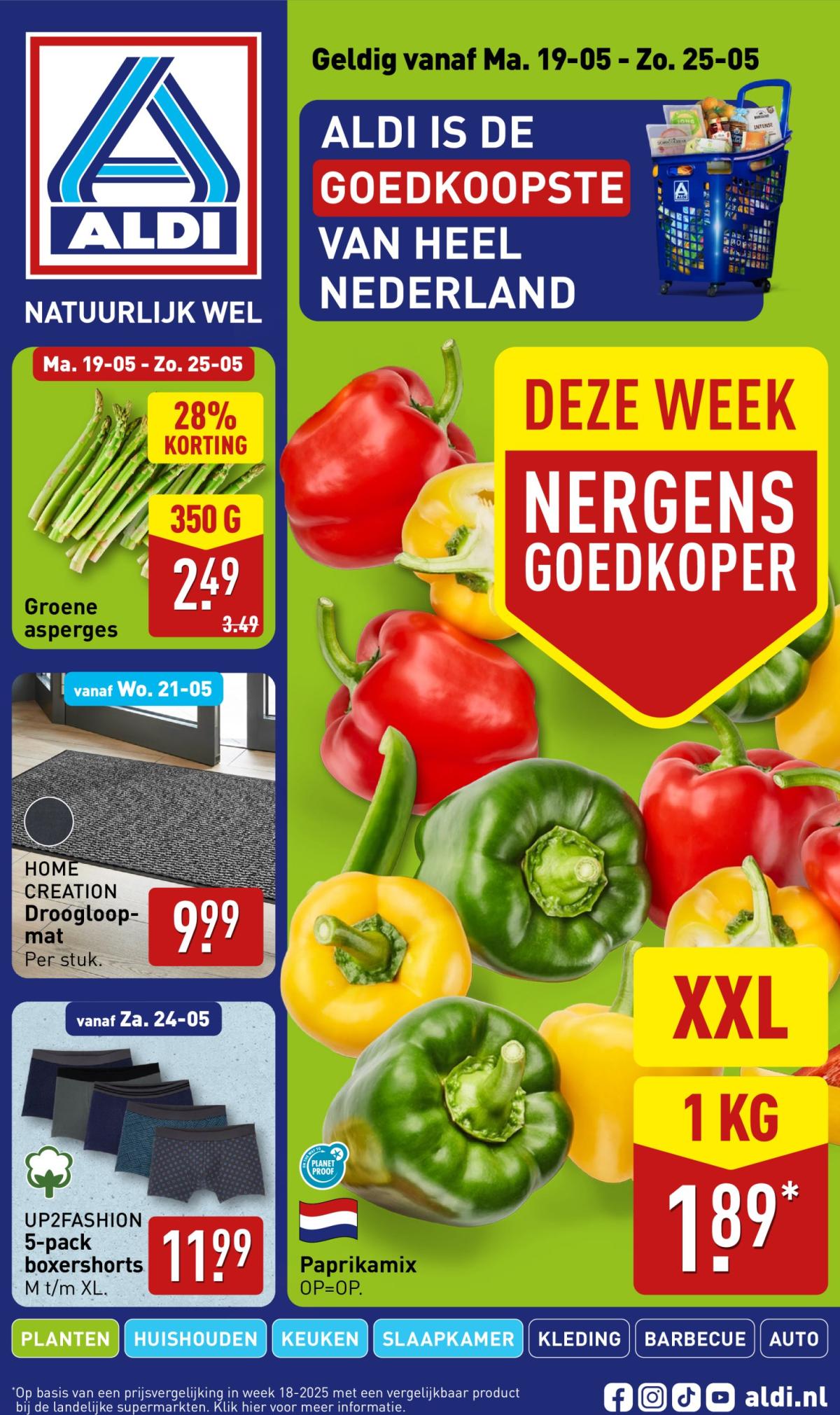 ALDI folder geldig vanaf 19-05 t/m 25-05