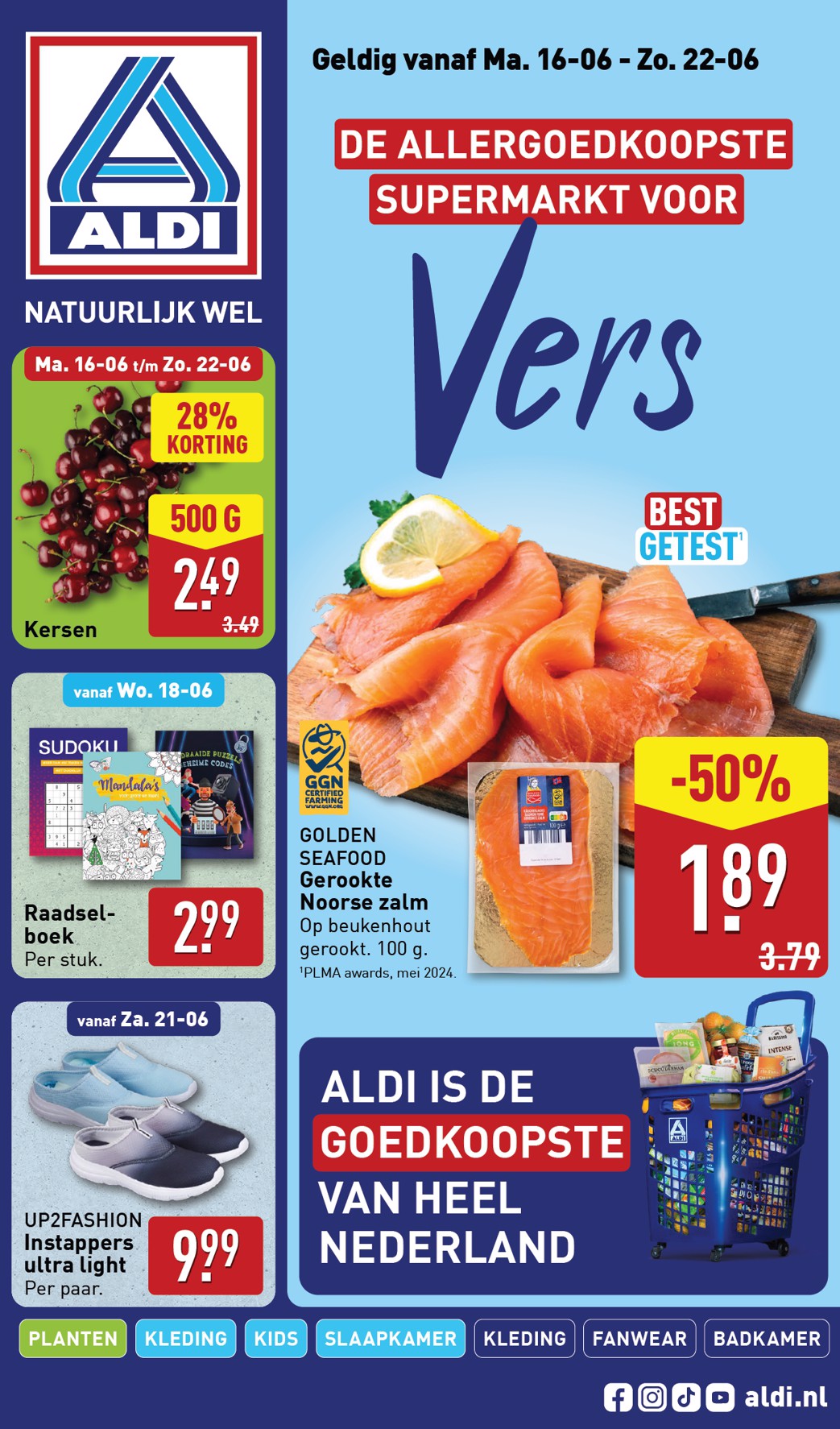 ALDI folder geldig vanaf 16-06 t/m 22-06