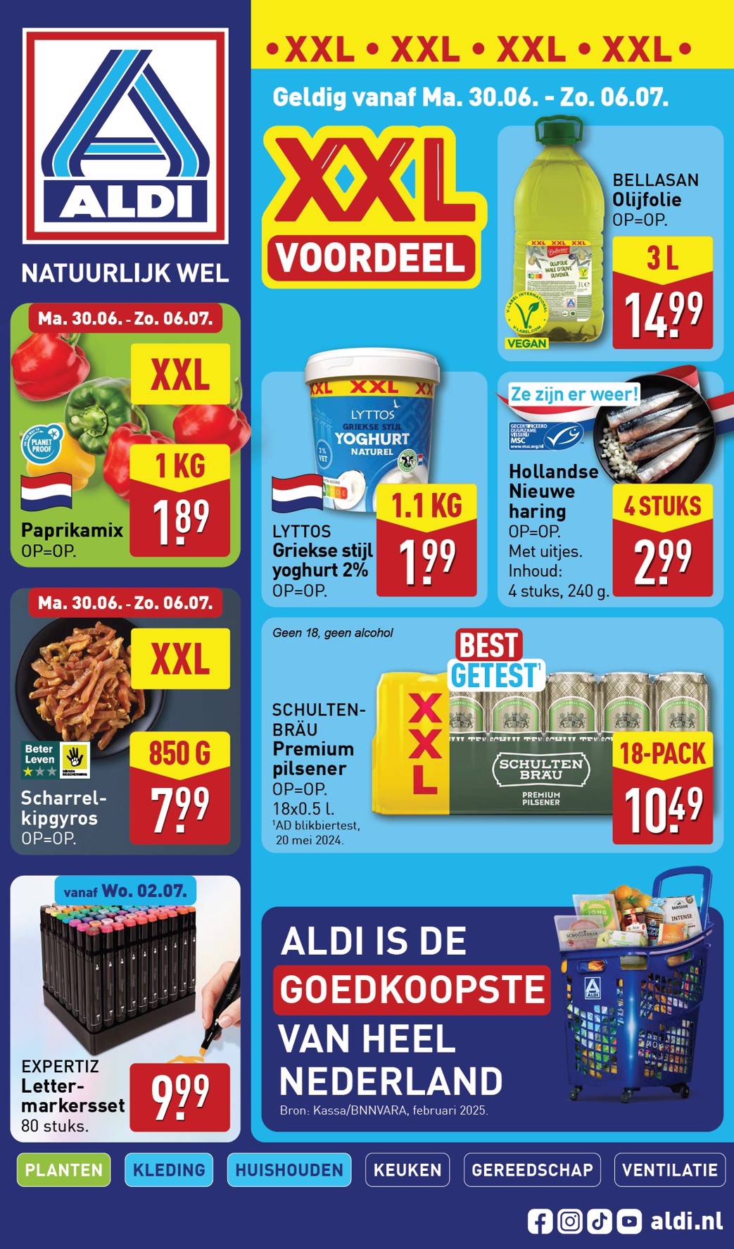 ALDI folder geldig vanaf 30-06 t/m 06-07