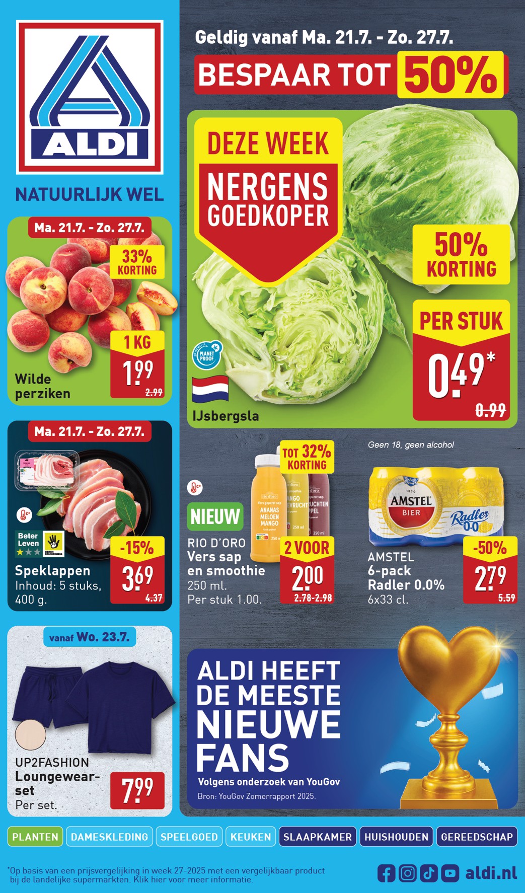 ALDI folder geldig vanaf 21-07 t/m 27-07