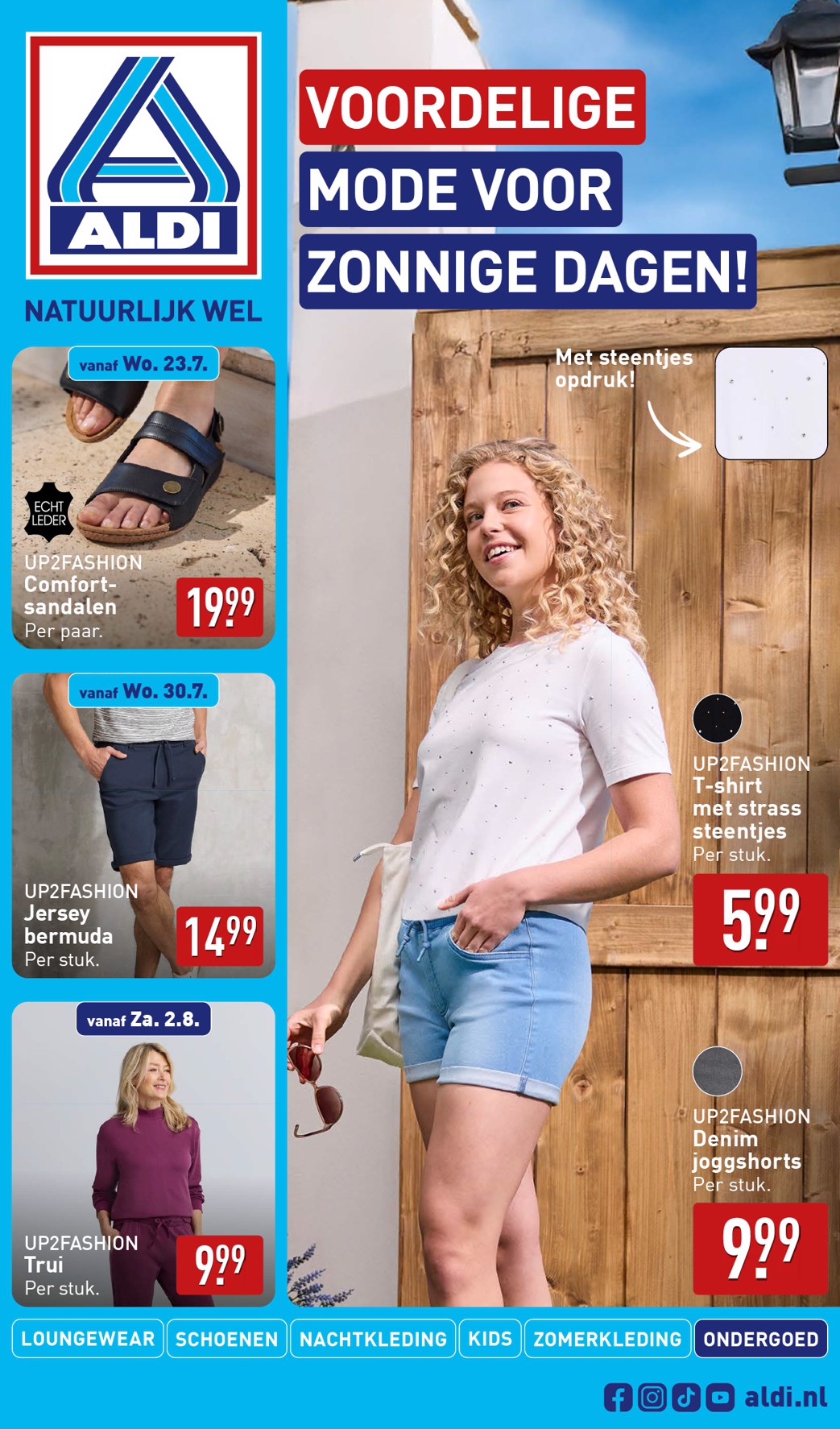 ALDI - Kledingspecial folder geldig vanaf 23-07 t/m 09-08