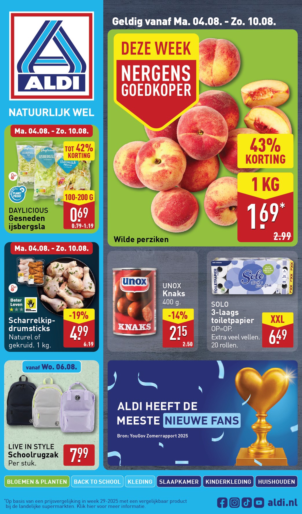 ALDI folder geldig vanaf 04-08 t/m 10-08