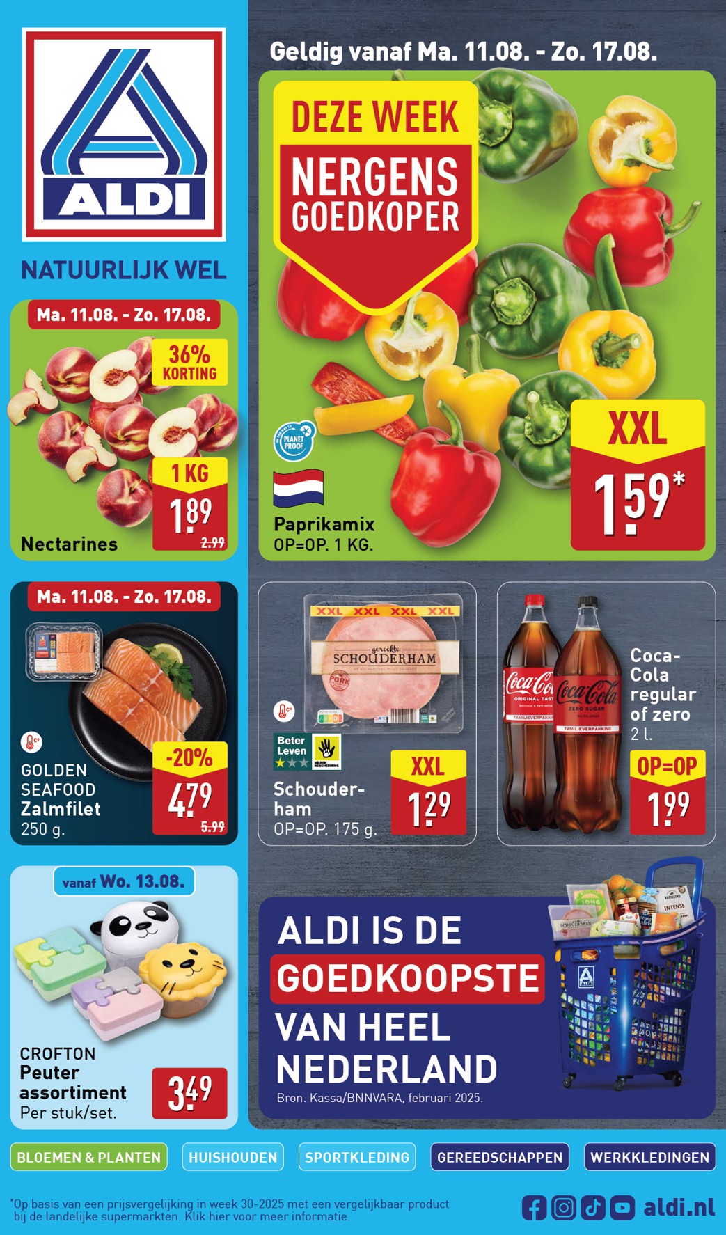 ALDI folder geldig vanaf 11-08 t/m 17-08
