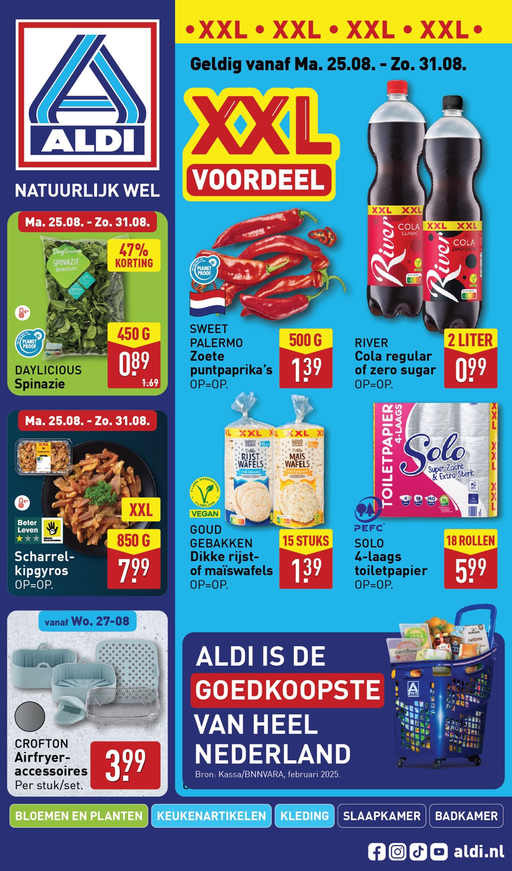 ALDI folder geldig vanaf 25-08 t/m 31-08