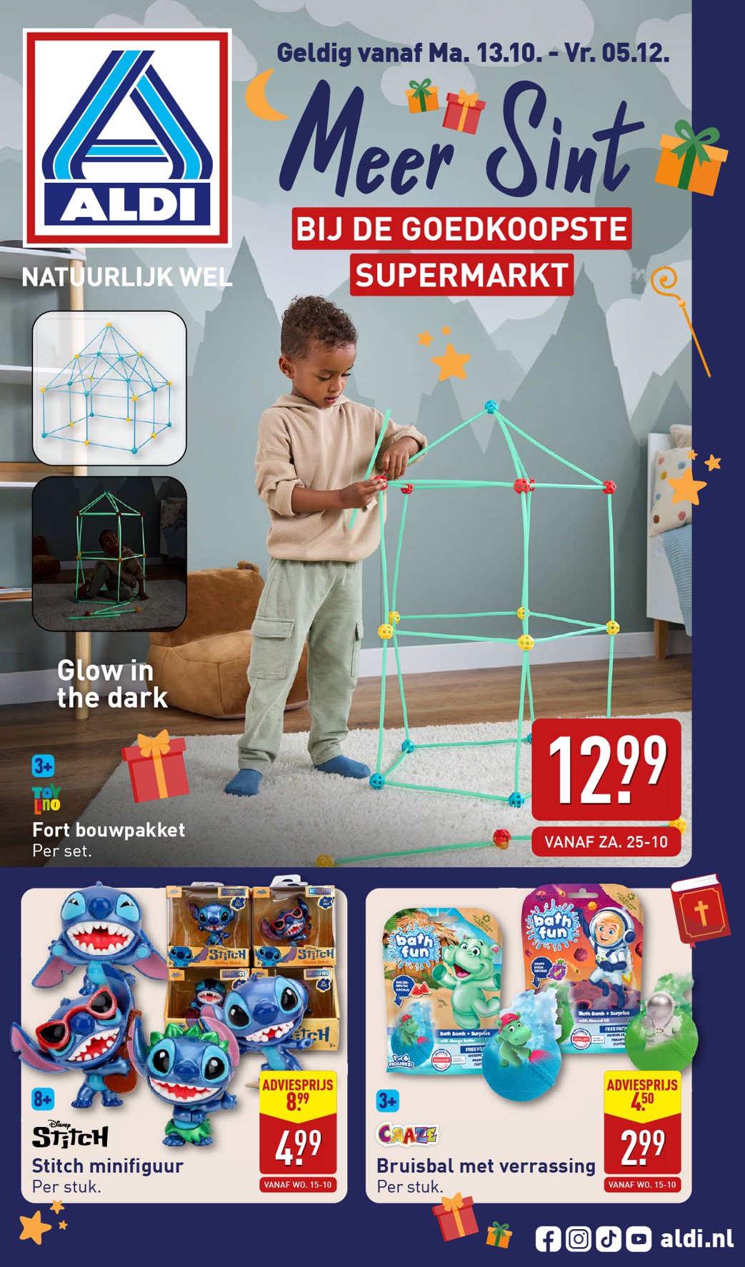 De ALDI - Meer Sint folder geldig vanaf 13-10 t/m 05-12