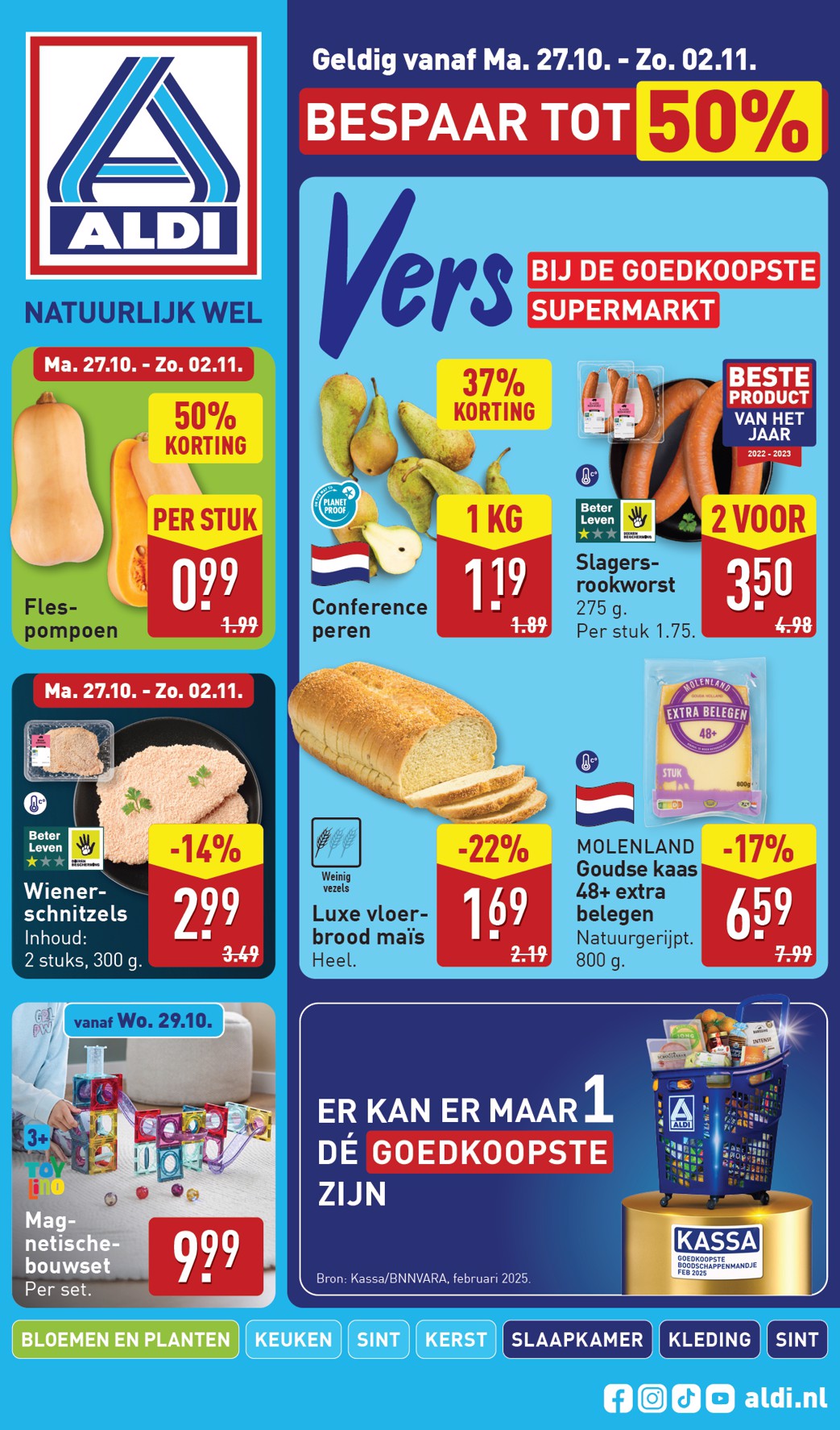 De ALDI folder geldig vanaf 27-10 t/m 02-11
