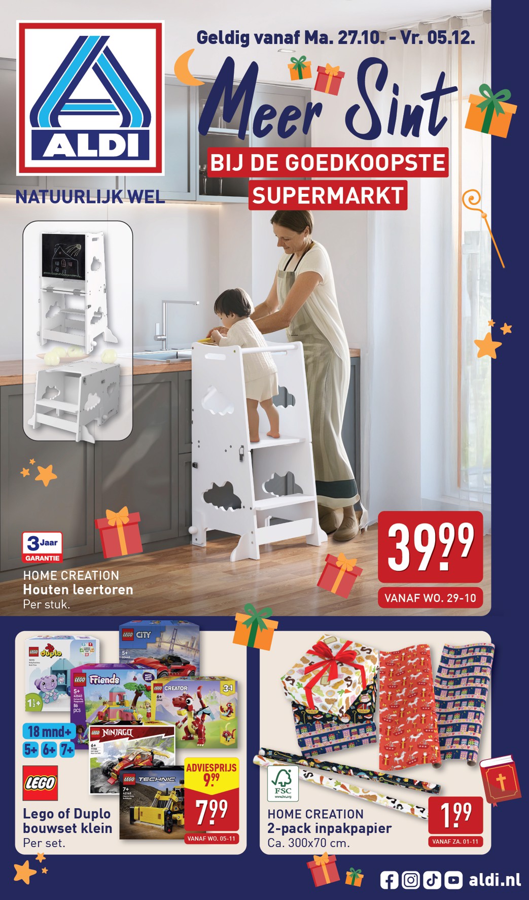De ALDI - Sint special folder geldig vanaf 27-10 t/m 05-12