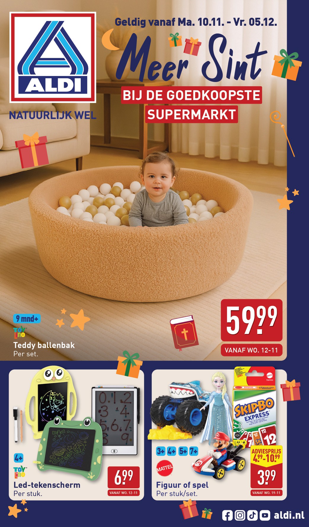 De ALDI - Sint special folder geldig vanaf 10-11 t/m 05-12