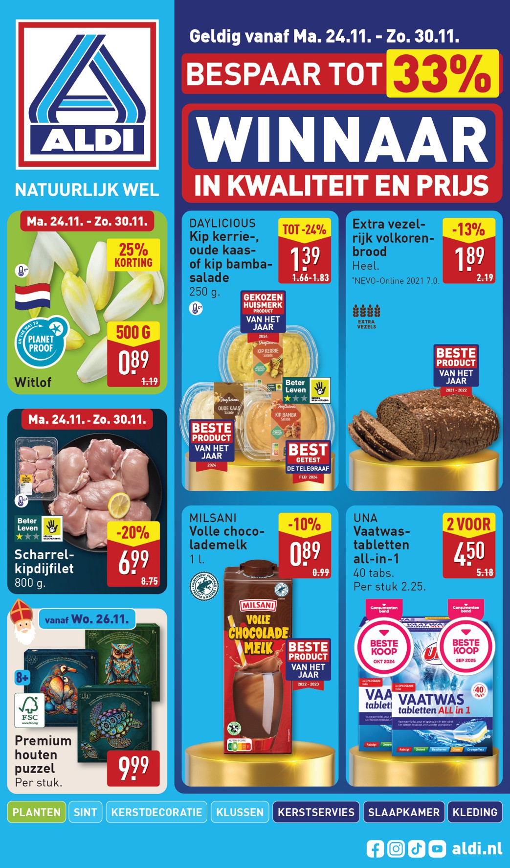 De ALDI folder geldig vanaf 24-11 t/m 30-11