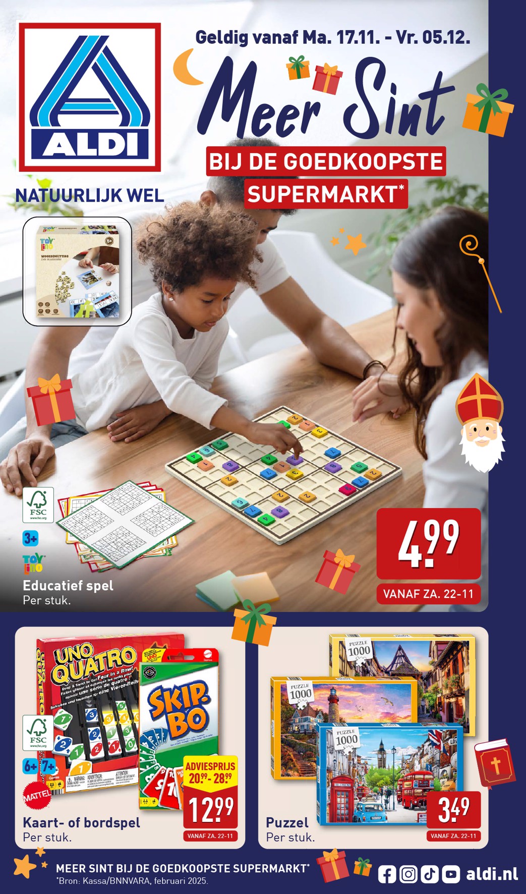 De ALDI - Sint special folder geldig vanaf 17-11 t/m 05-12