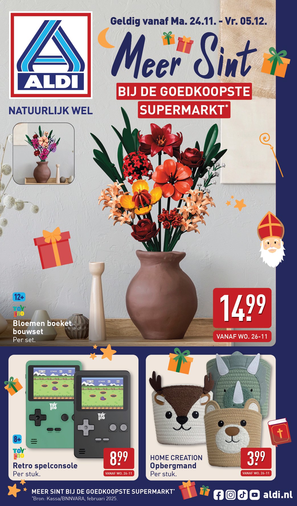 De ALDI - Sint special folder geldig vanaf 24-11 t/m 05-12