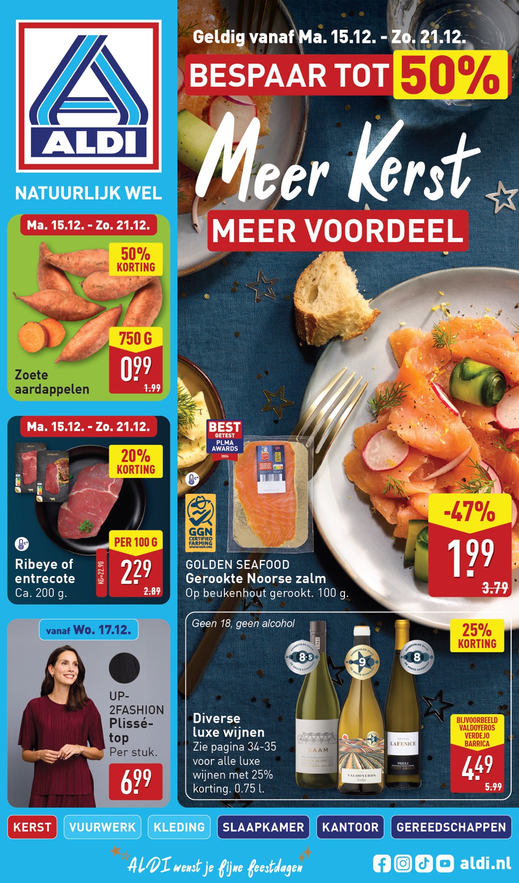 De ALDI folder geldig vanaf 15-12 t/m 21-12