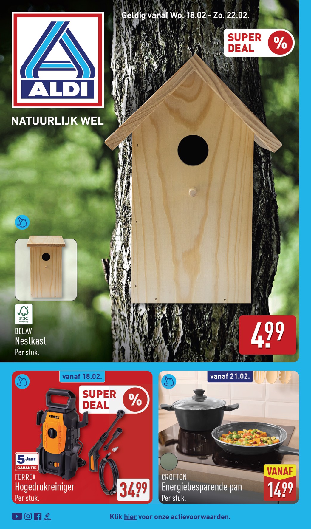 De ALDI - Non Food folder geldig vanaf 18-02-2026 t/m 22-02-2026