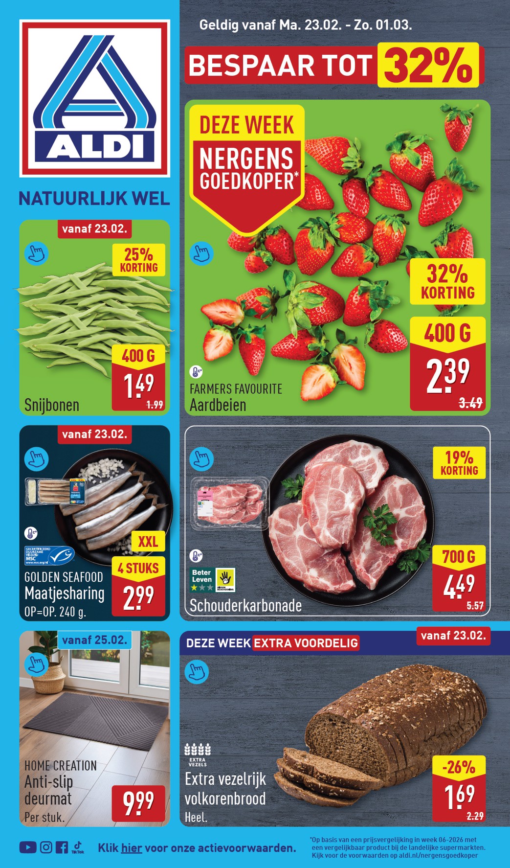 De ALDI folder geldig vanaf 23-02-2026 t/m 01-03-2026