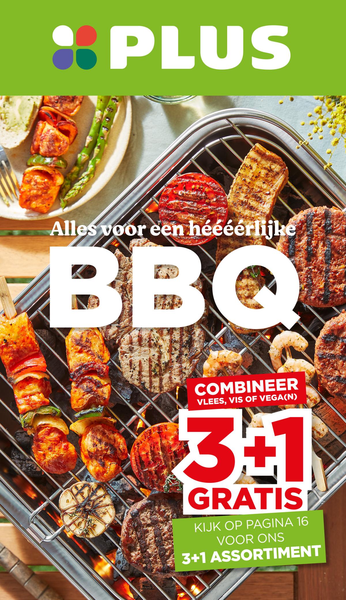 PLUS - BBQ magazine folder geldig vanaf 02-05 t/m 16-09