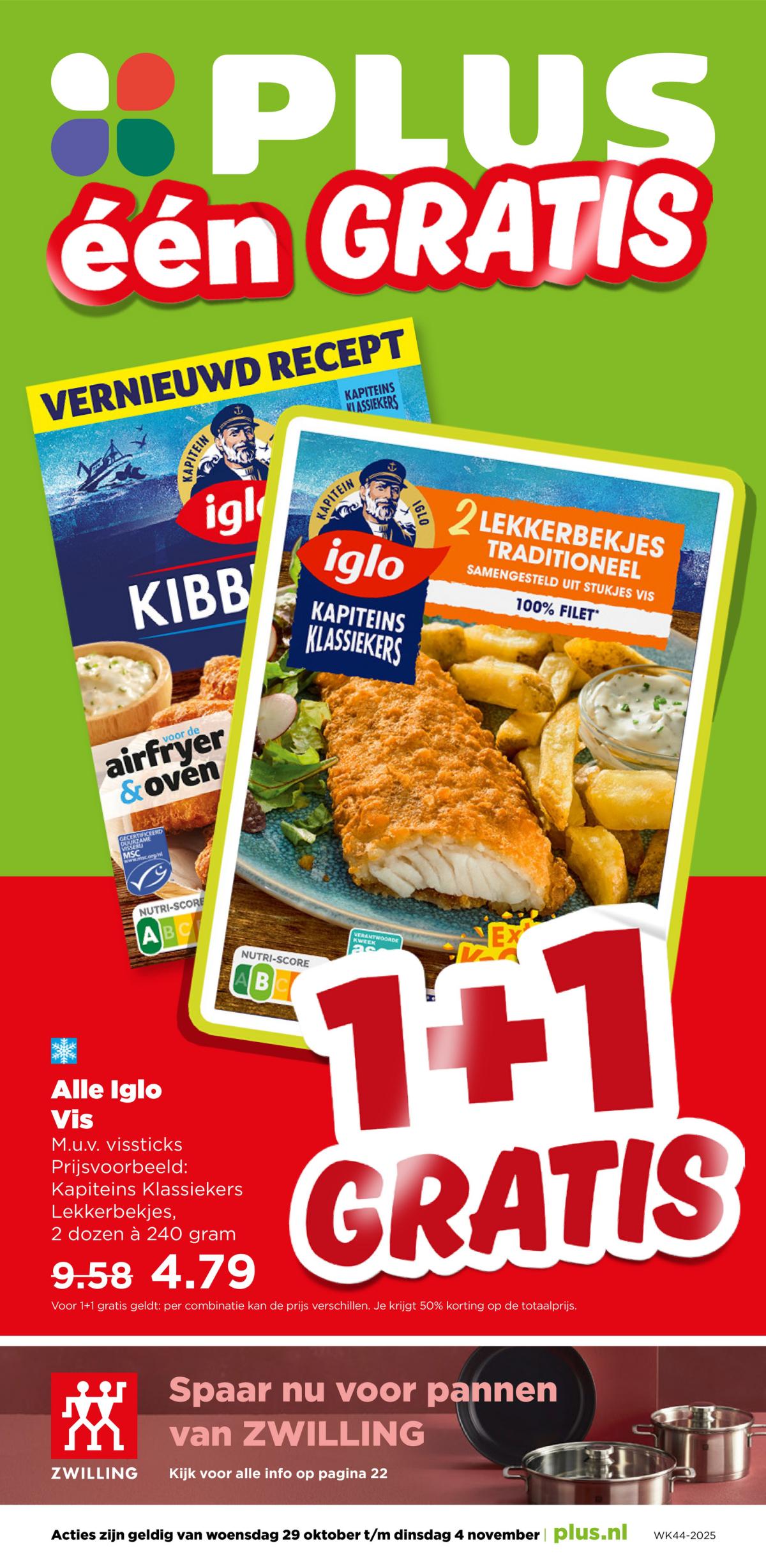 De PLUS folder geldig vanaf 29-10 t/m 04-11