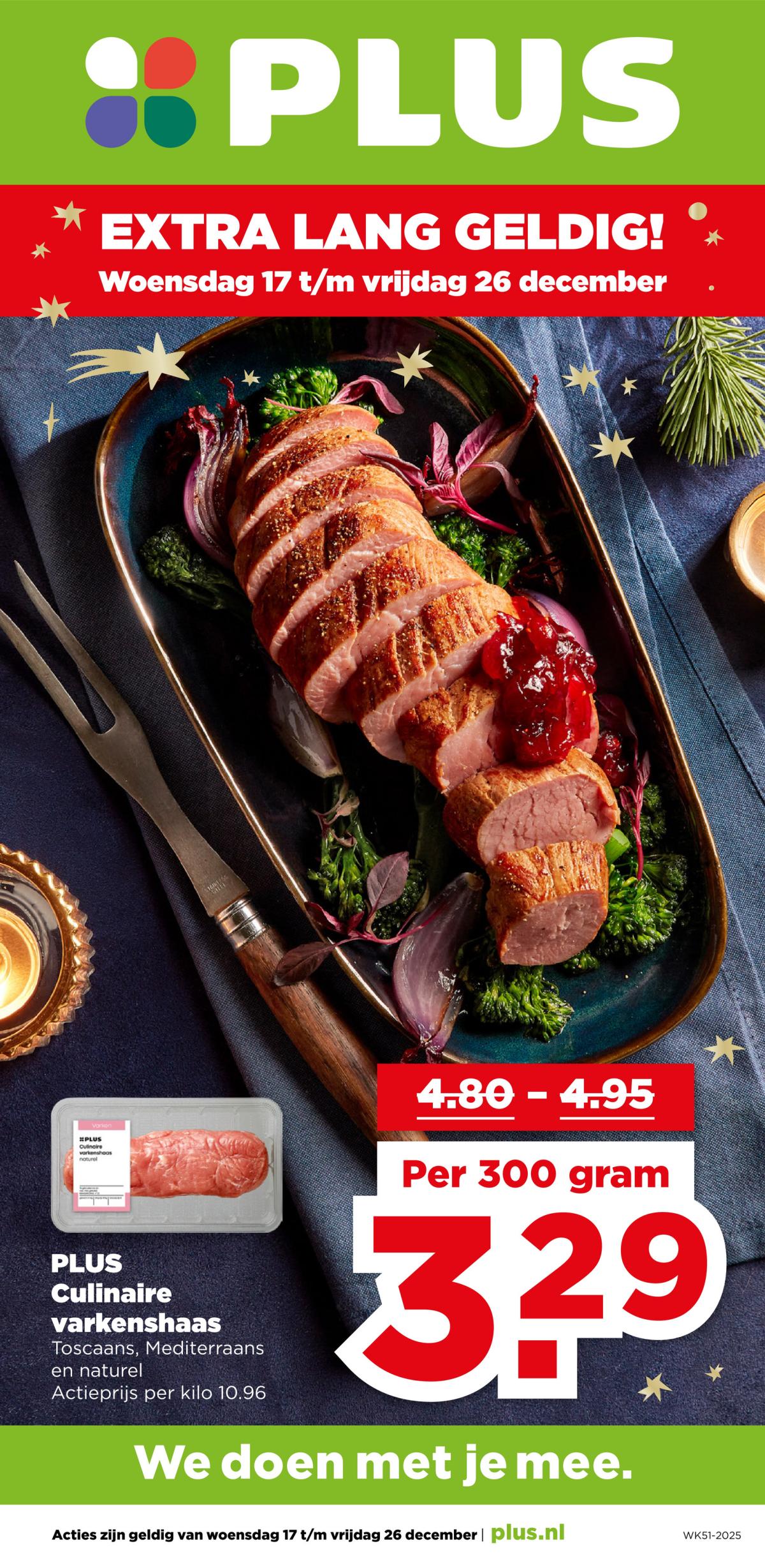 De PLUS folder geldig vanaf 17-12 t/m 26-12