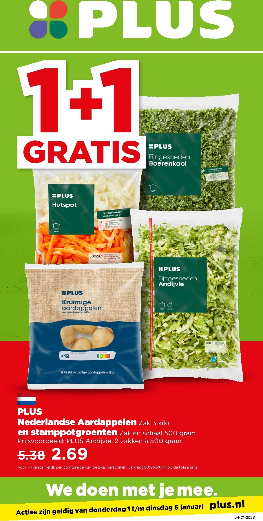 De PLUS folder geldig vanaf 01-01 t/m 06-01