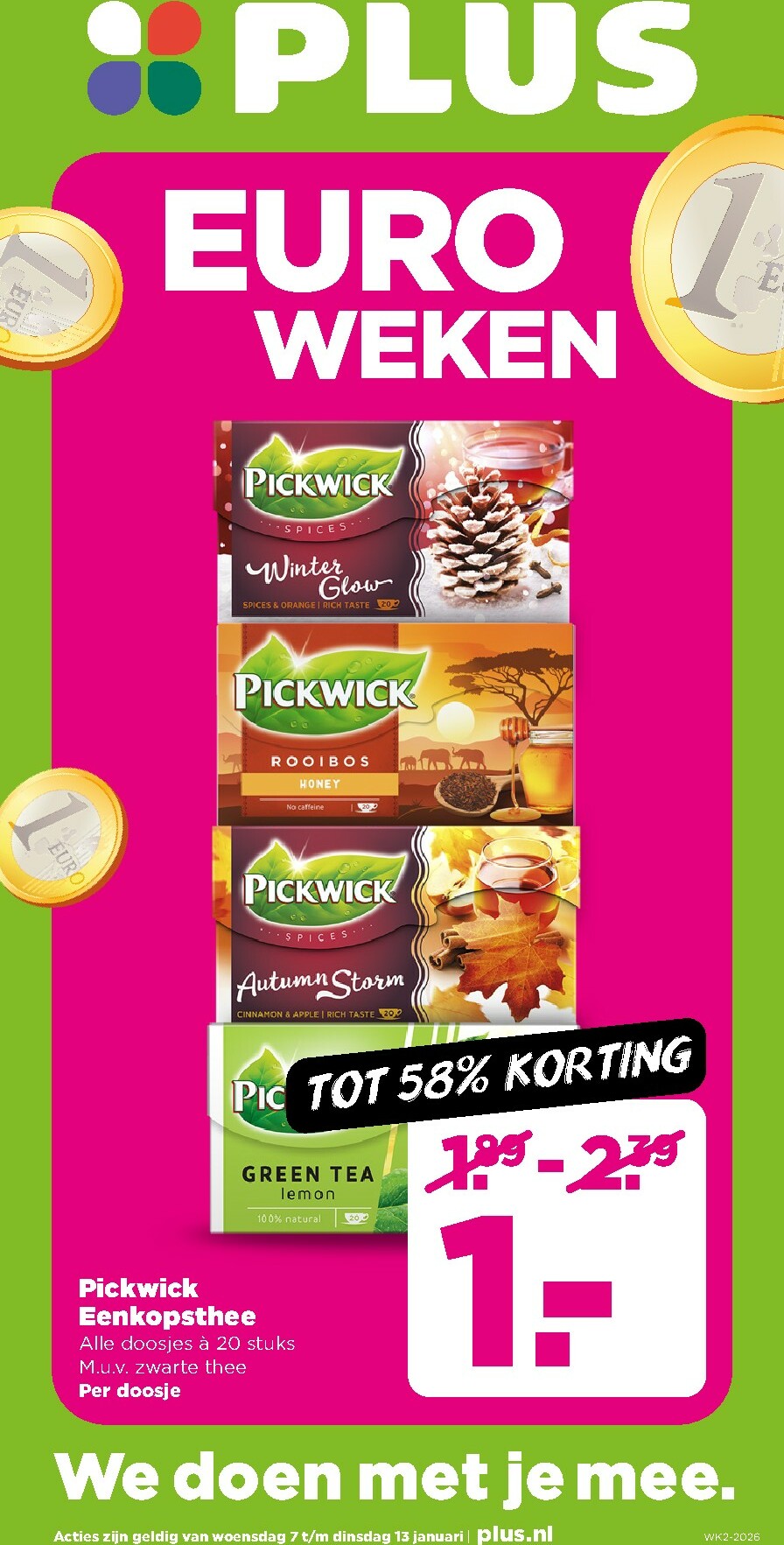 De PLUS folder geldig vanaf 07-01 t/m 13-01