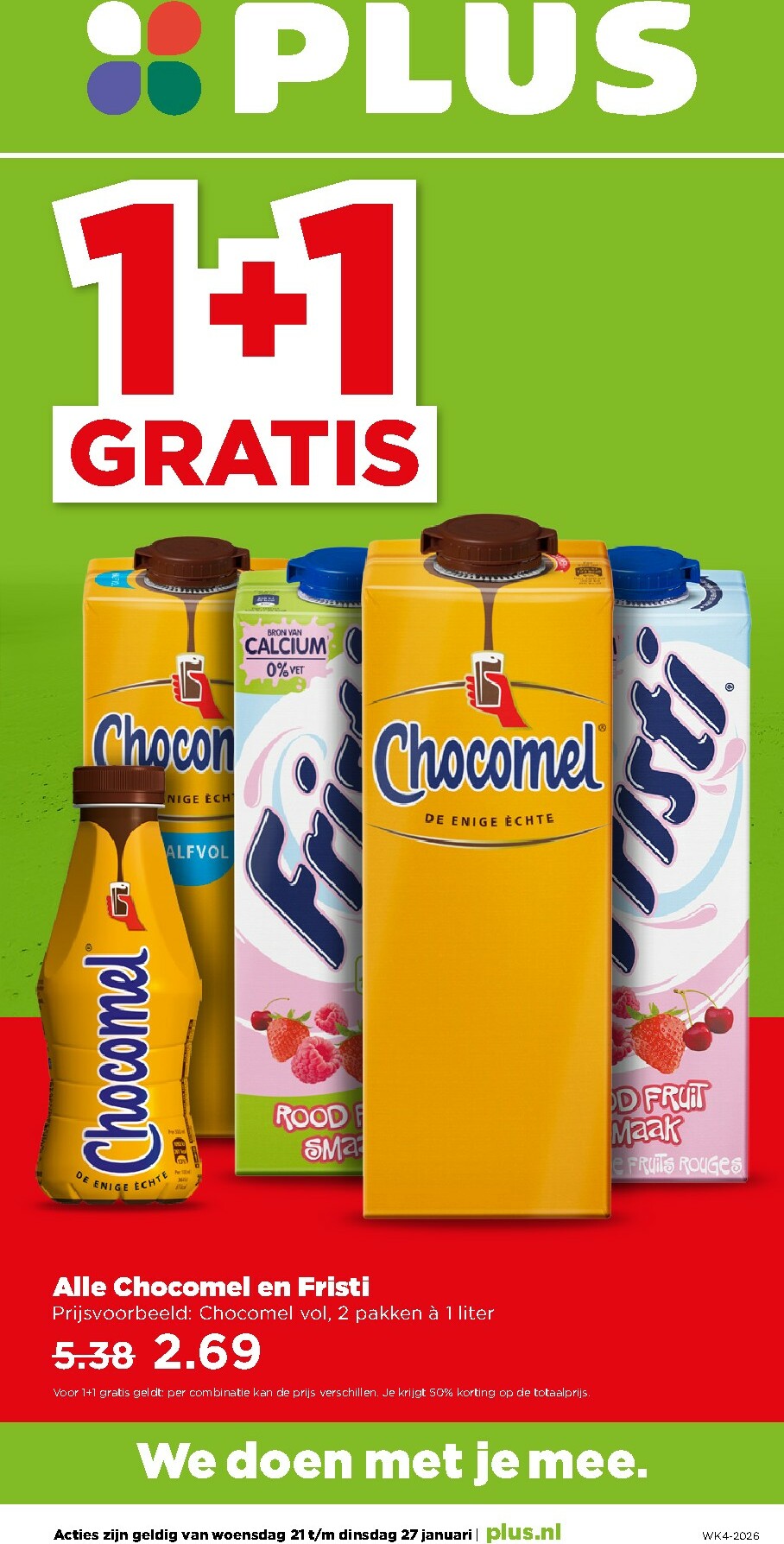 De PLUS folder geldig vanaf 21-01 t/m 27-01
