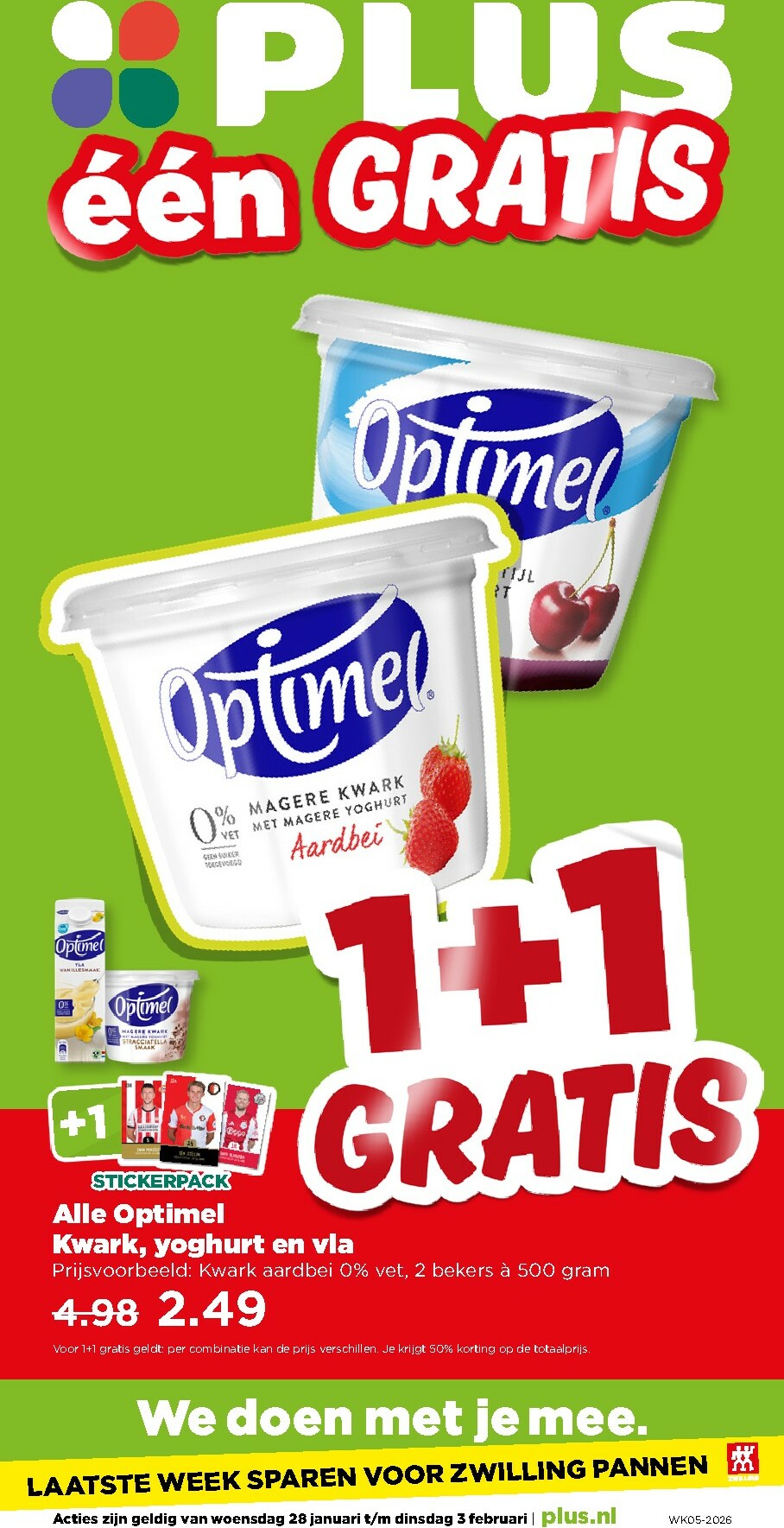 De PLUS folder geldig vanaf 28-01 t/m 03-02