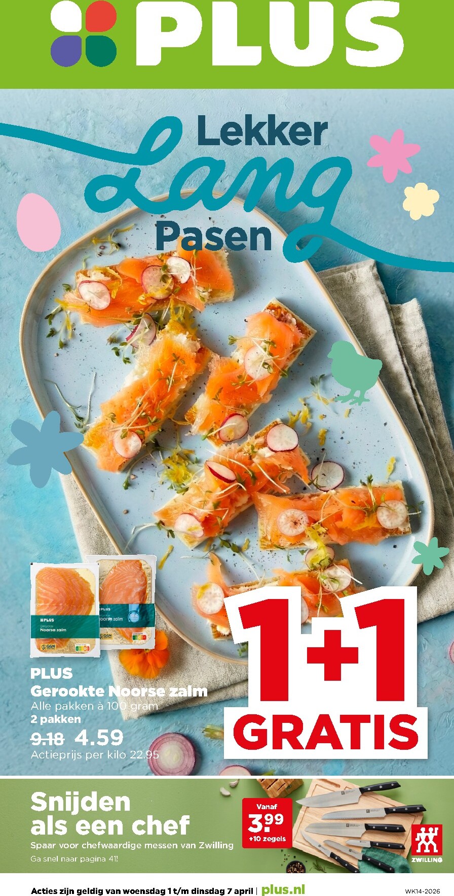 De PLUS folder geldig vanaf 01-04-2026 t/m 07-04-2026