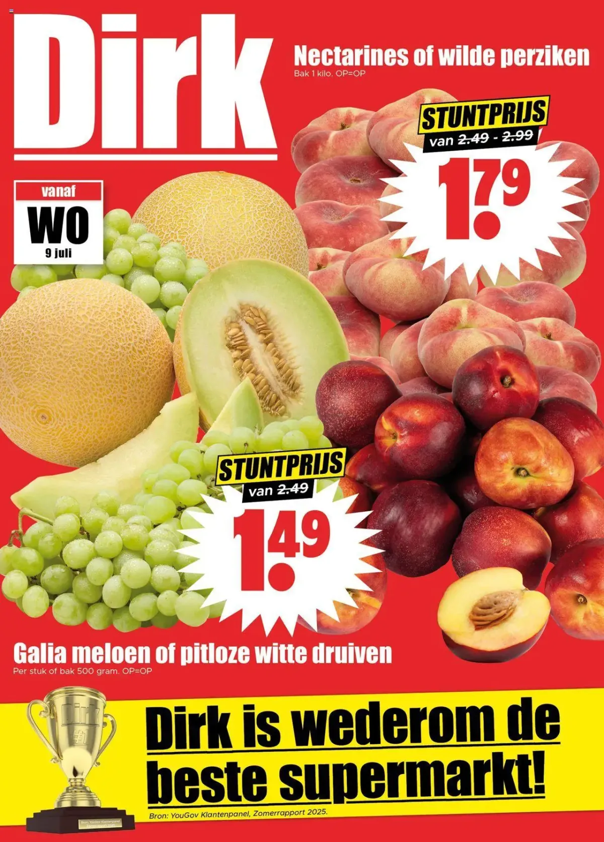 Dirk folder vanaf 09-07-2025 - 15-07-2025