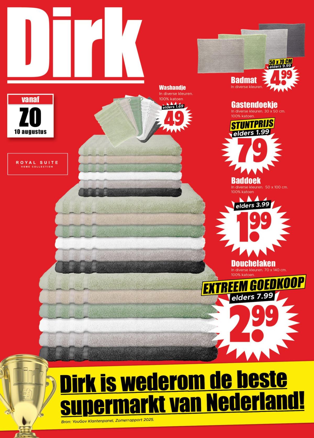 Dirk - folder van deze week folder geldig vanaf 10-08 t/m 12-08