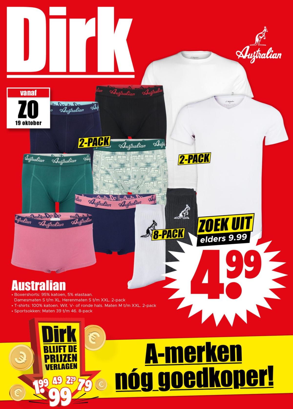De Dirk - Folder van deze week folder geldig vanaf 19-10 t/m 25-10