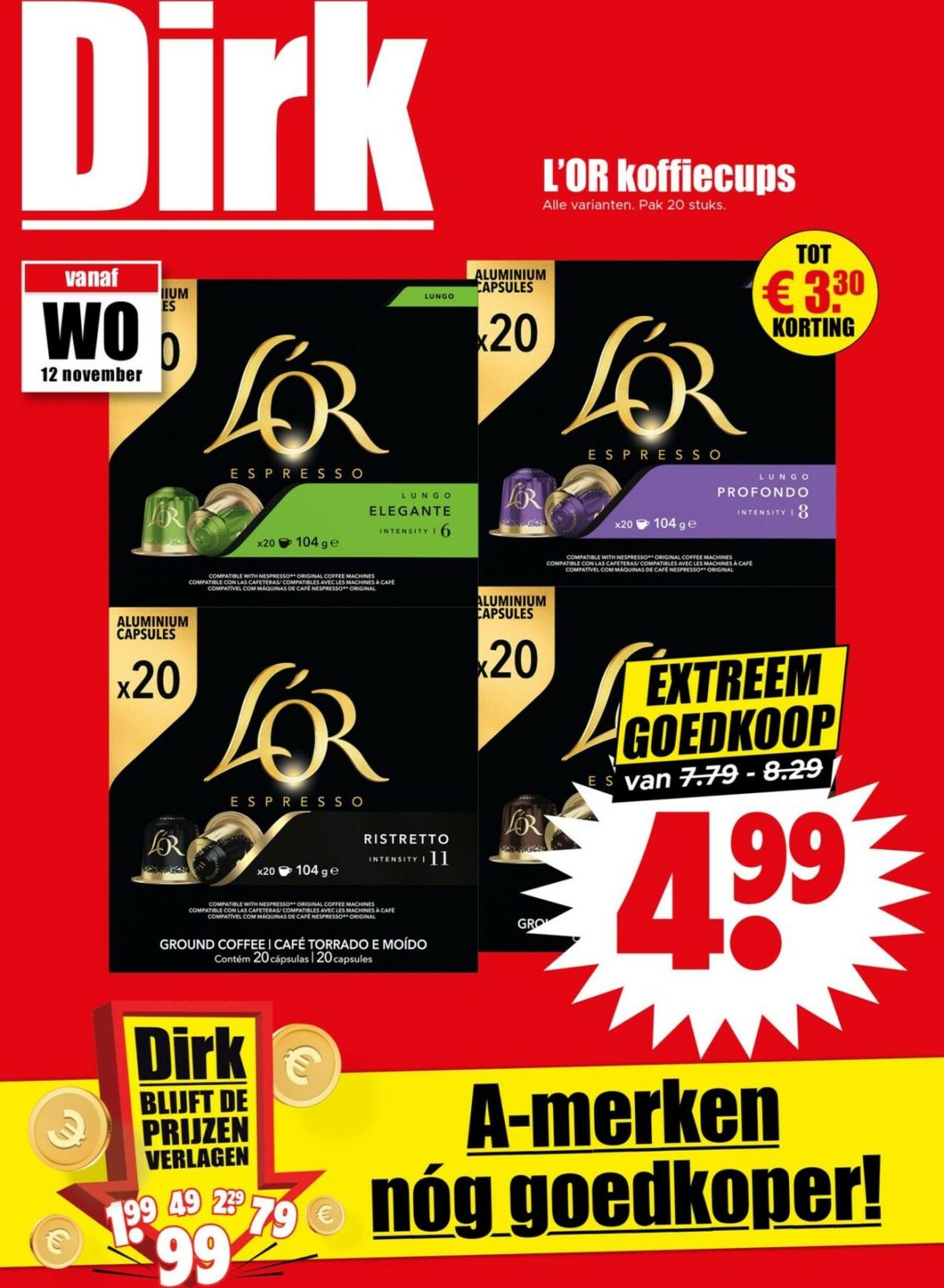 De Dirk folder geldig vanaf 12-11 t/m 18-11