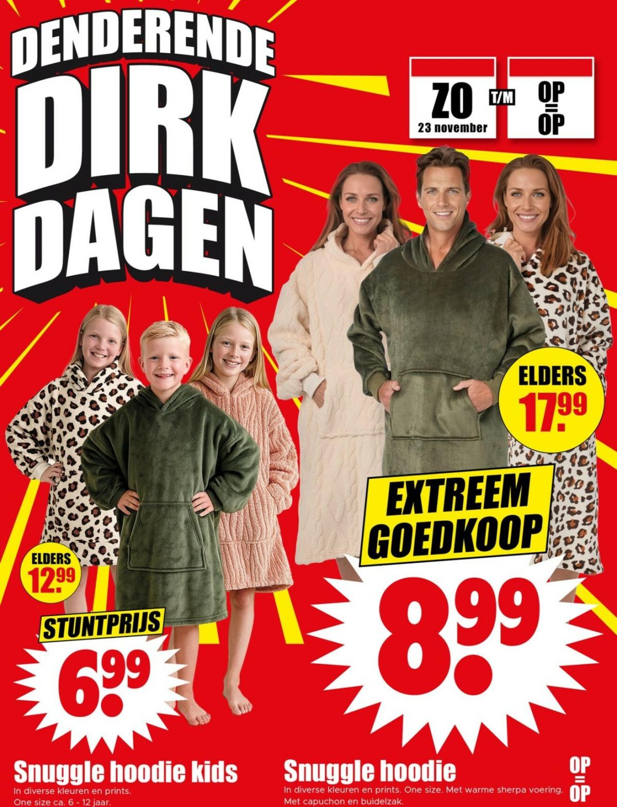 De Dirk folder geldig vanaf 26-11 t/m 02-12