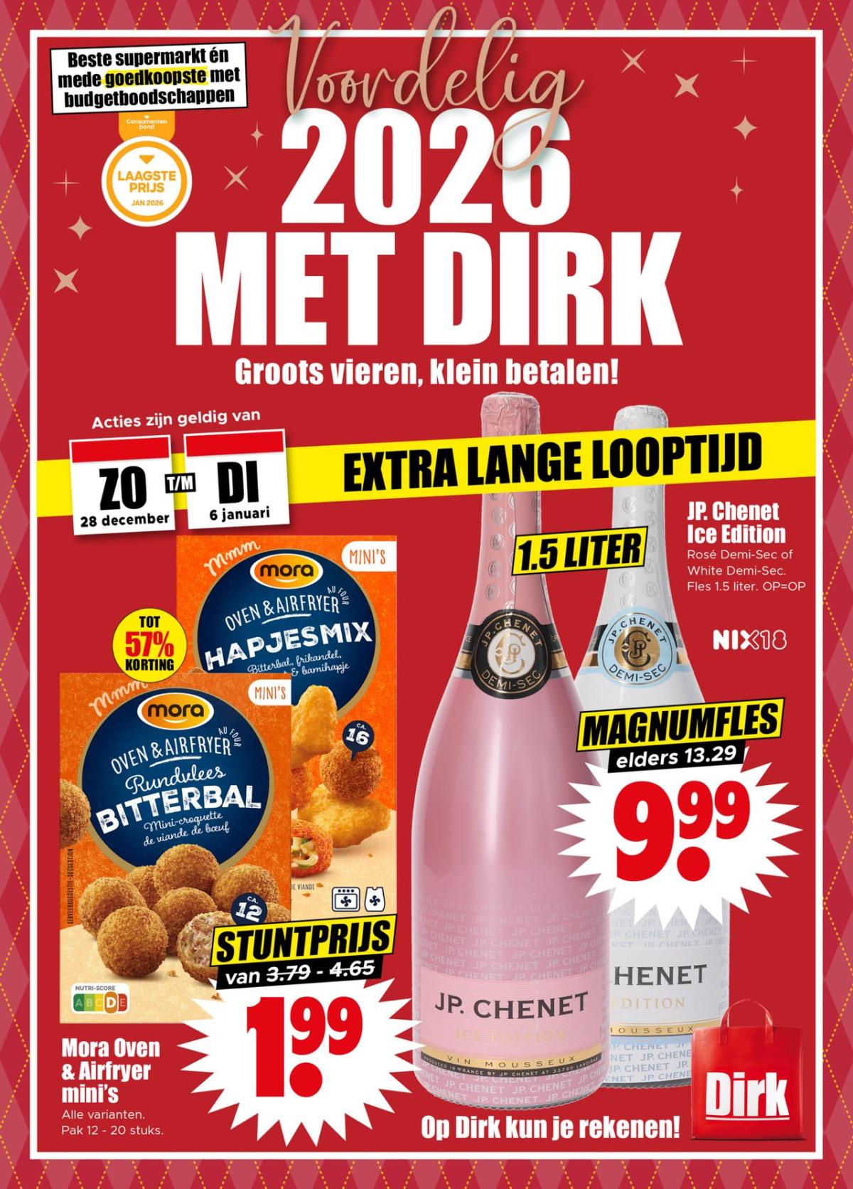 De Dirk folder geldig vanaf 28-12 t/m 06-01