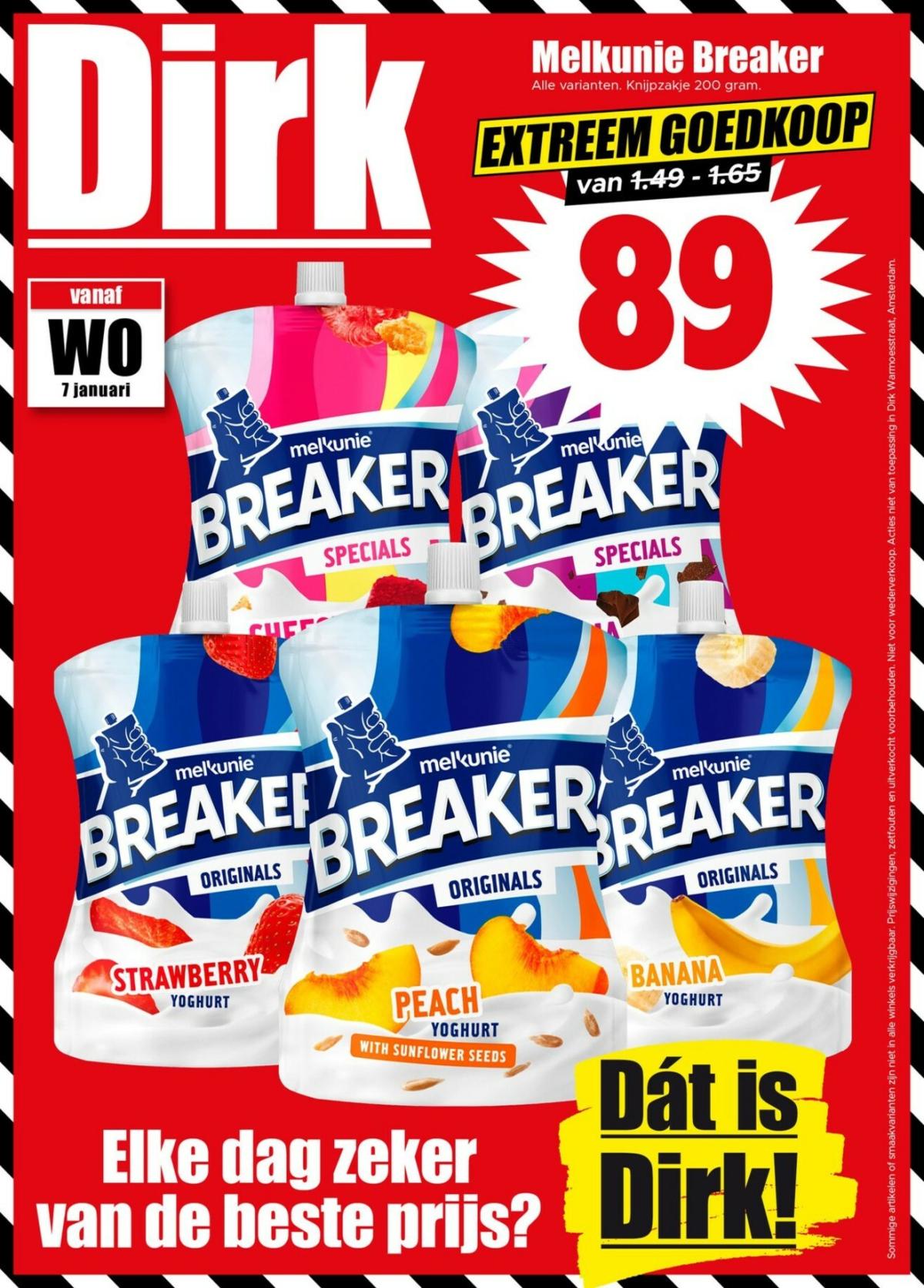 De Dirk folder geldig vanaf 07-01 t/m 13-01