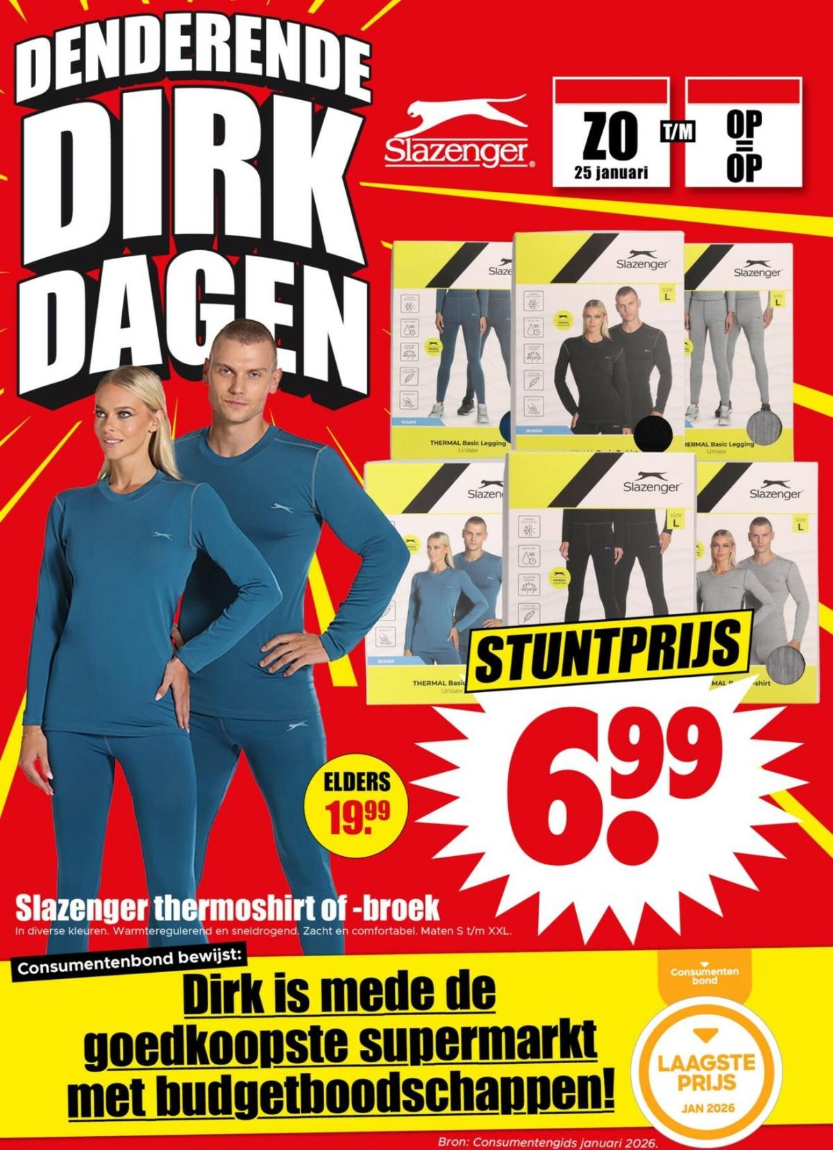 De Dirk folder geldig vanaf 28-01 t/m 03-02