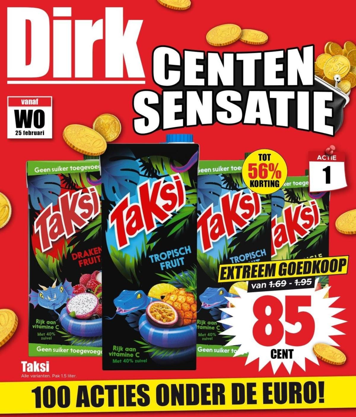 De Dirk folder geldig vanaf 25-02-2026 t/m 03-03-2026