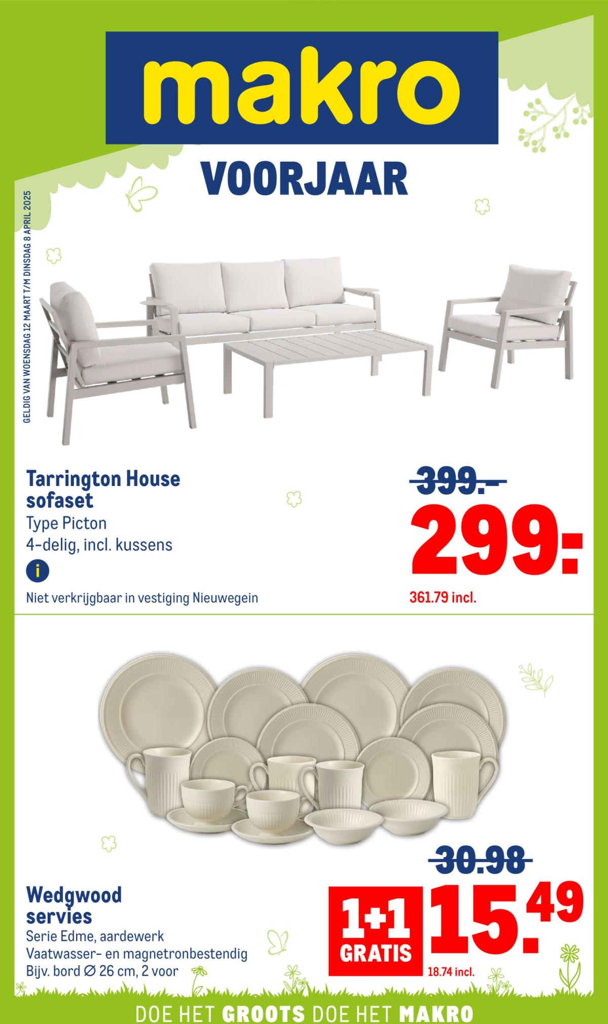 Makro - Voorjaar folder geldig vanaf 12-03 t/m 08-04