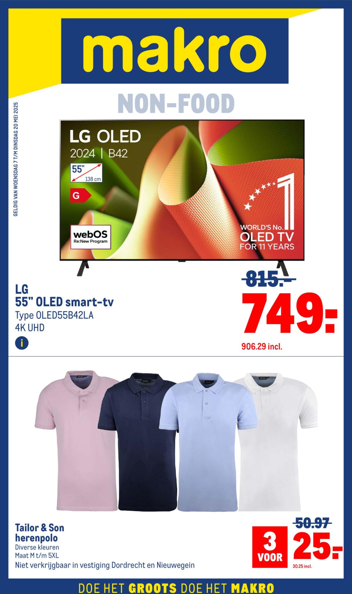 Makro - Non-Food folder geldig vanaf 07-05 t/m 20-05